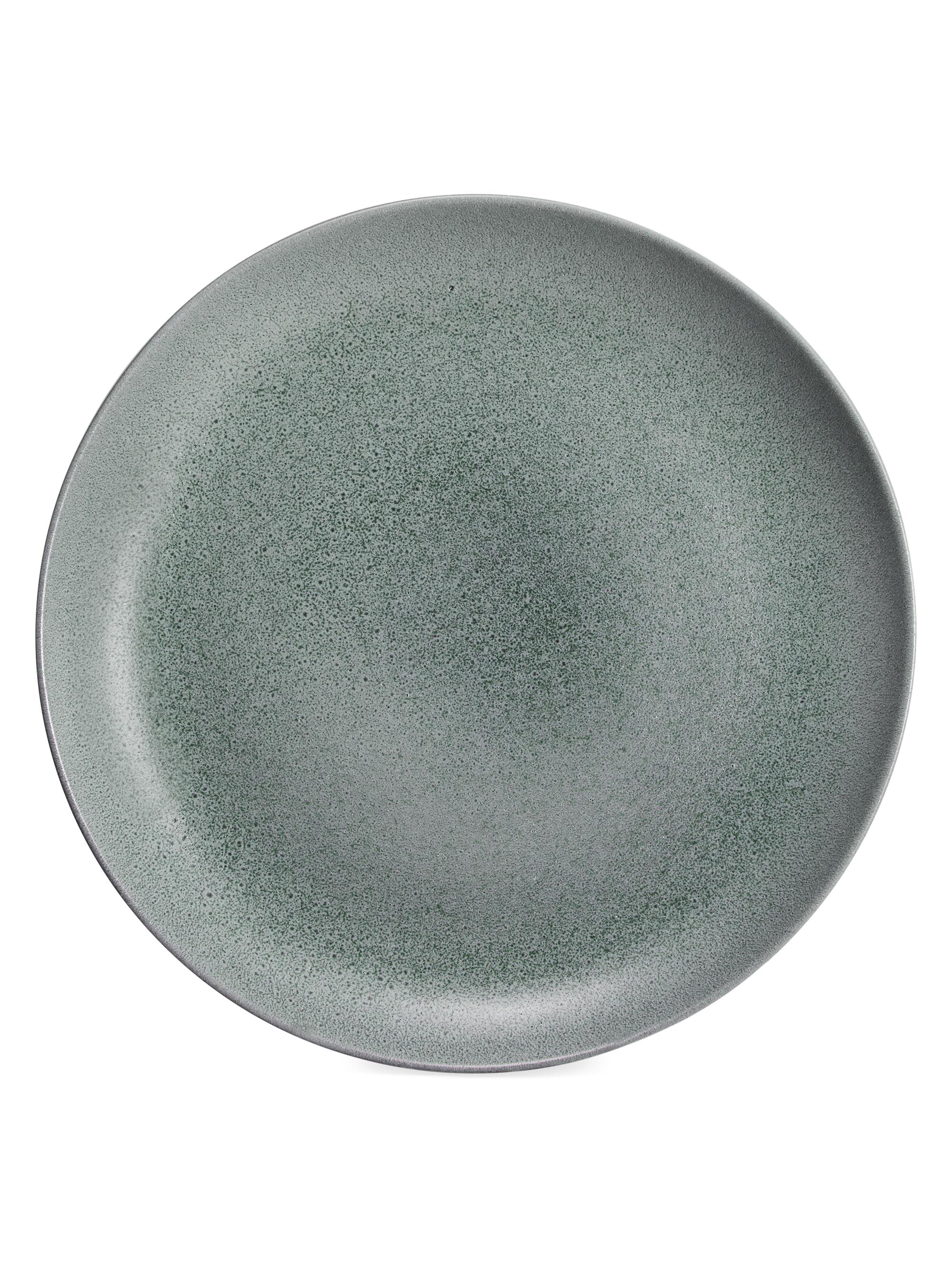 L'Objet Terra Iron Dinner Plate - Stone
