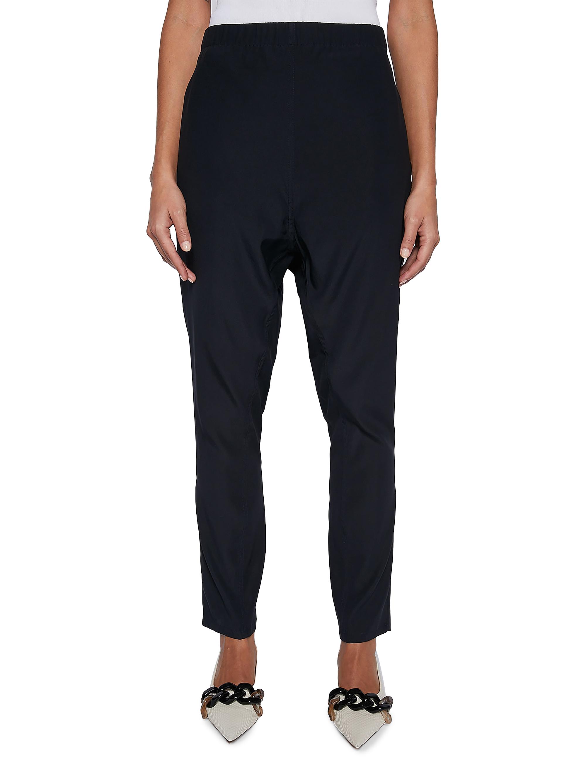 Scanlan Theodore Stretch Silk Dropped Crotch Pants | Saks Fifth Avenue