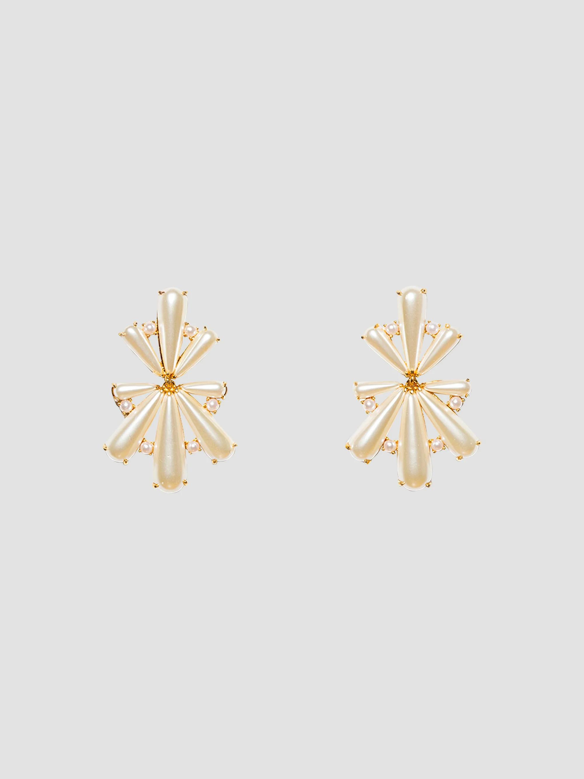 Lele Sadoughi Wildberry Mini Rose Drop Earrings | Saks Fifth Avenue