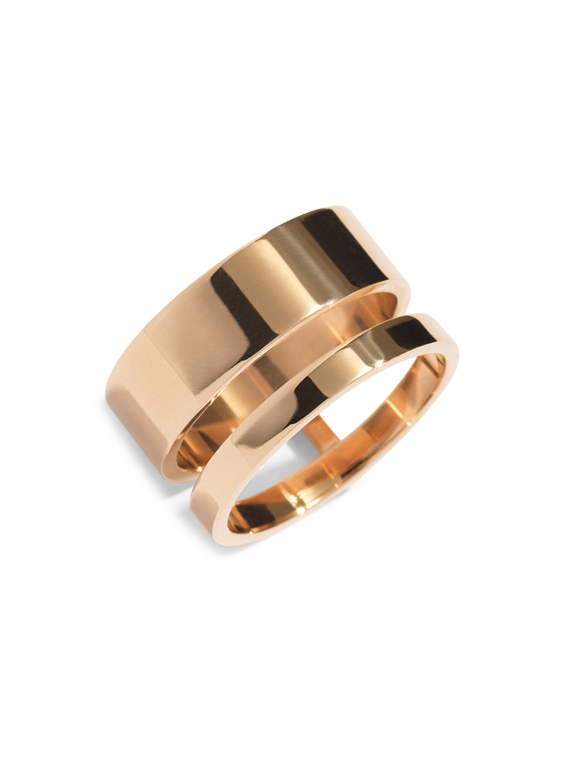 Repossi Women's Berbere 18K Pink Gold 2-Row Ring - Pink Gold
