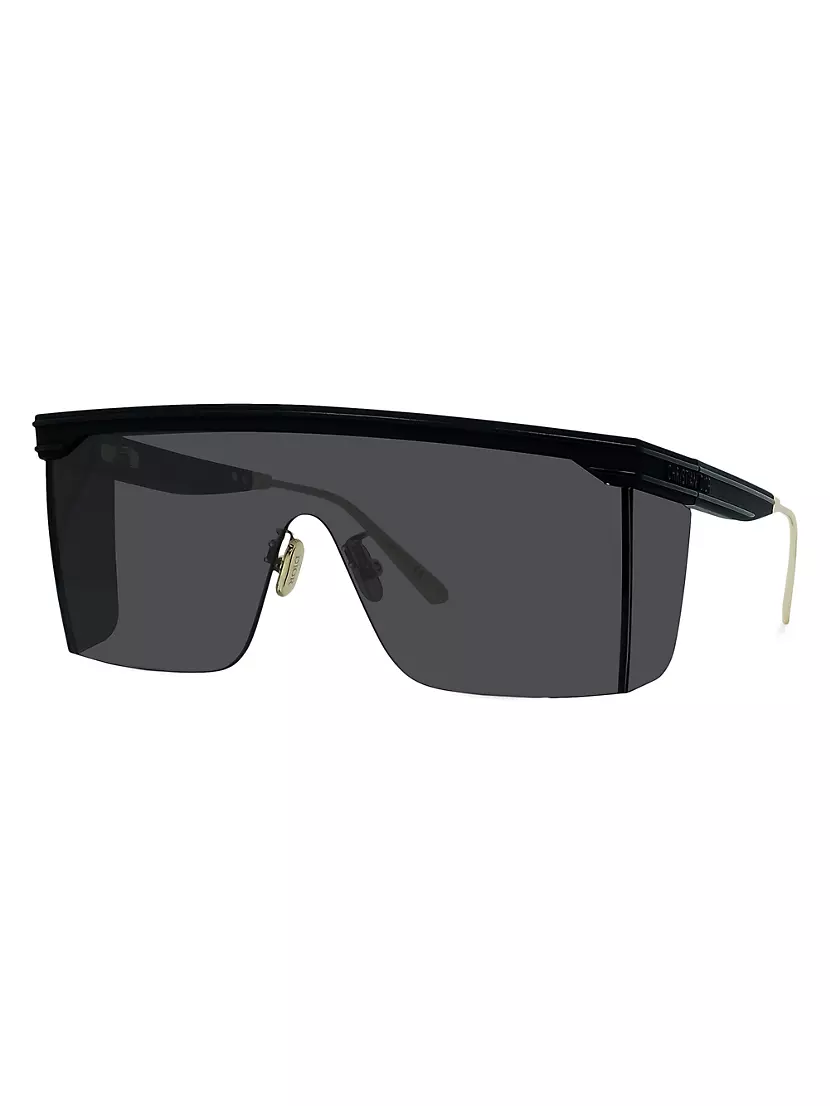 Dior Diorclub M1U Sunglasses, White / Smoke, Women's, Sunglasses
