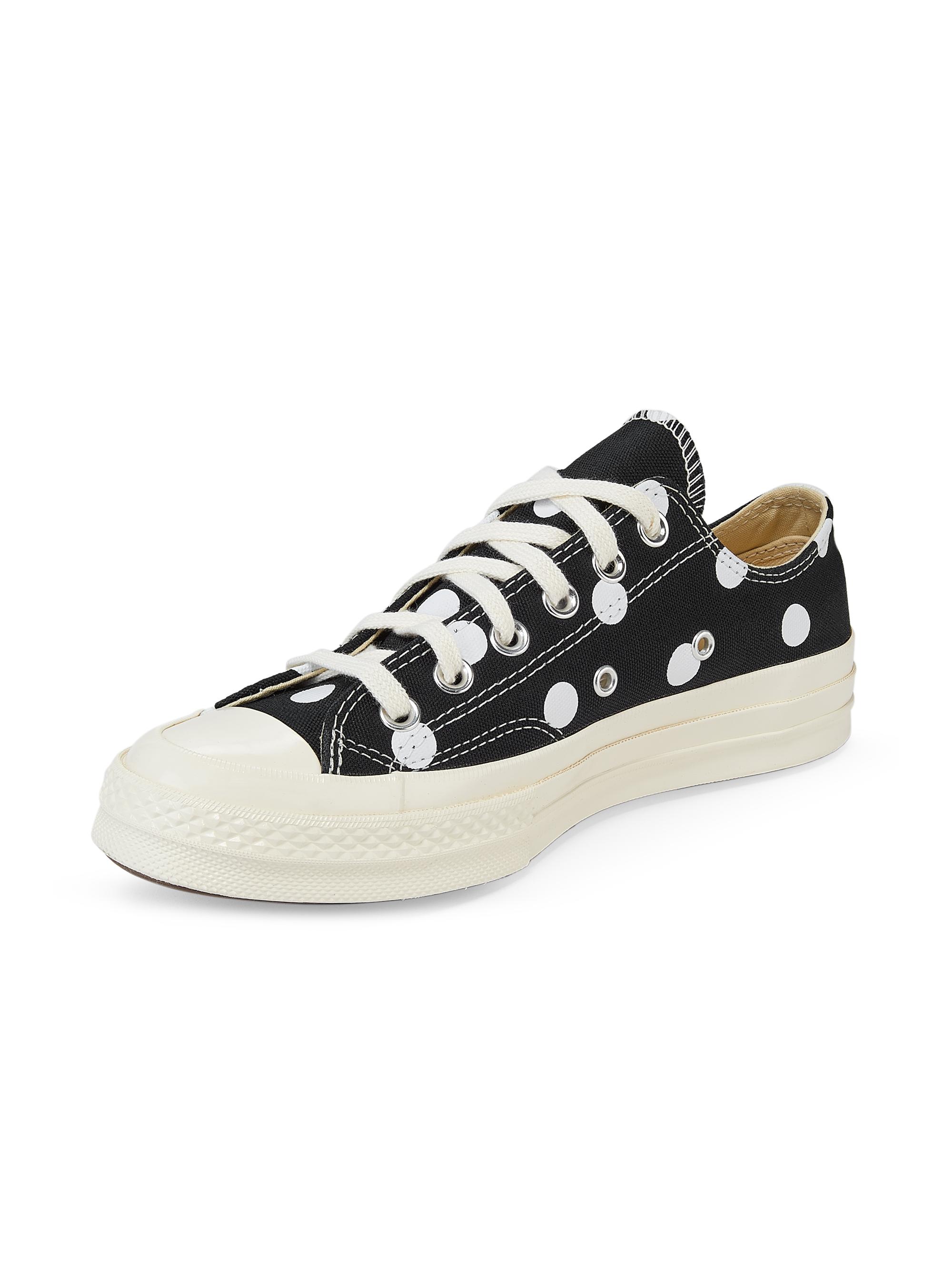 CdG PLAY x Converse Women's Chuck Taylor All Star Polka Dot Low-Top Sneakers