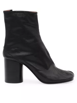 Shop Maison Margiela Tabi Leather Ankle Boots | Saks Fifth Avenue