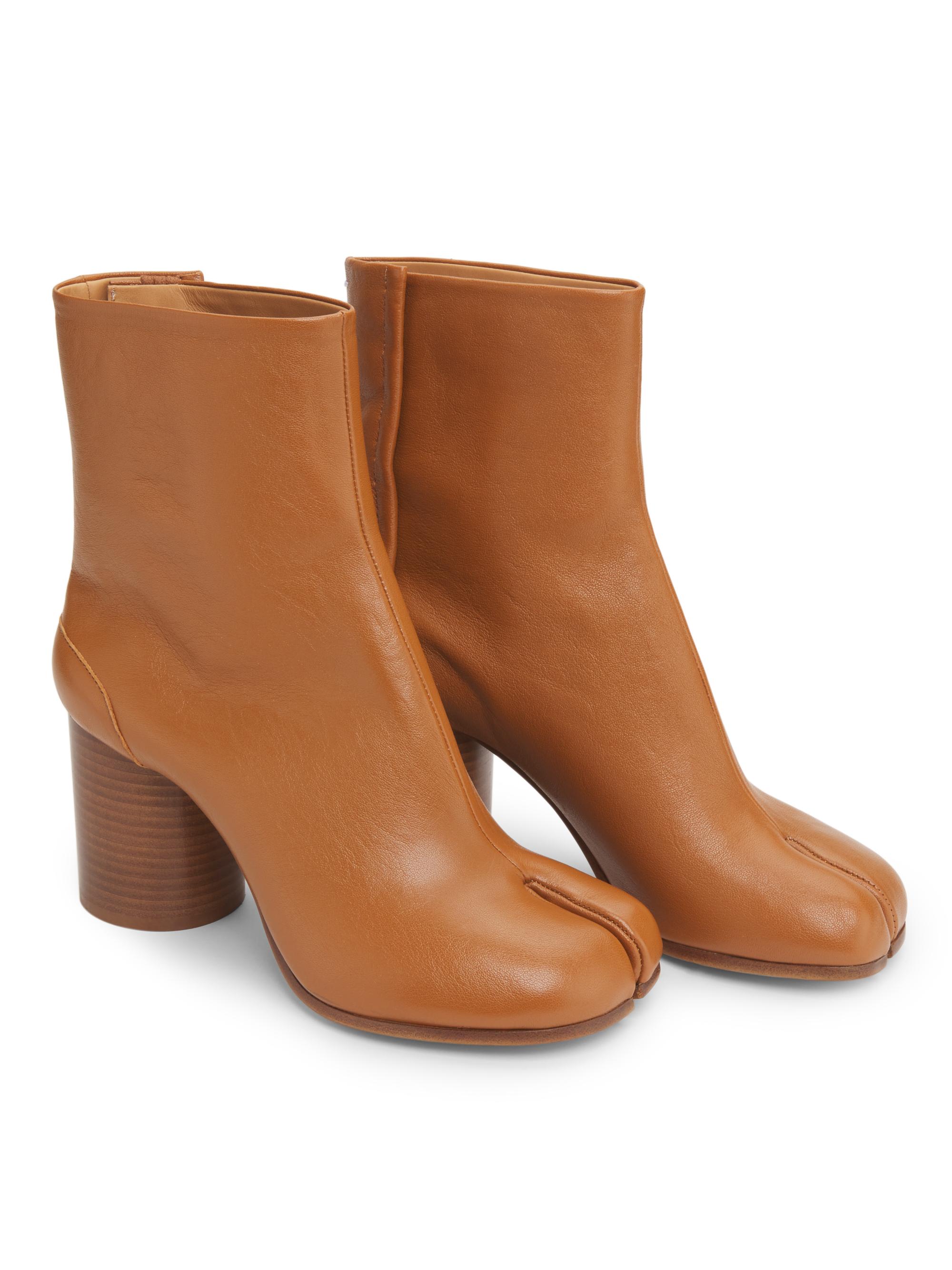 Maison Margiela Tabi Leather Ankle Boots | Saks Fifth Avenue