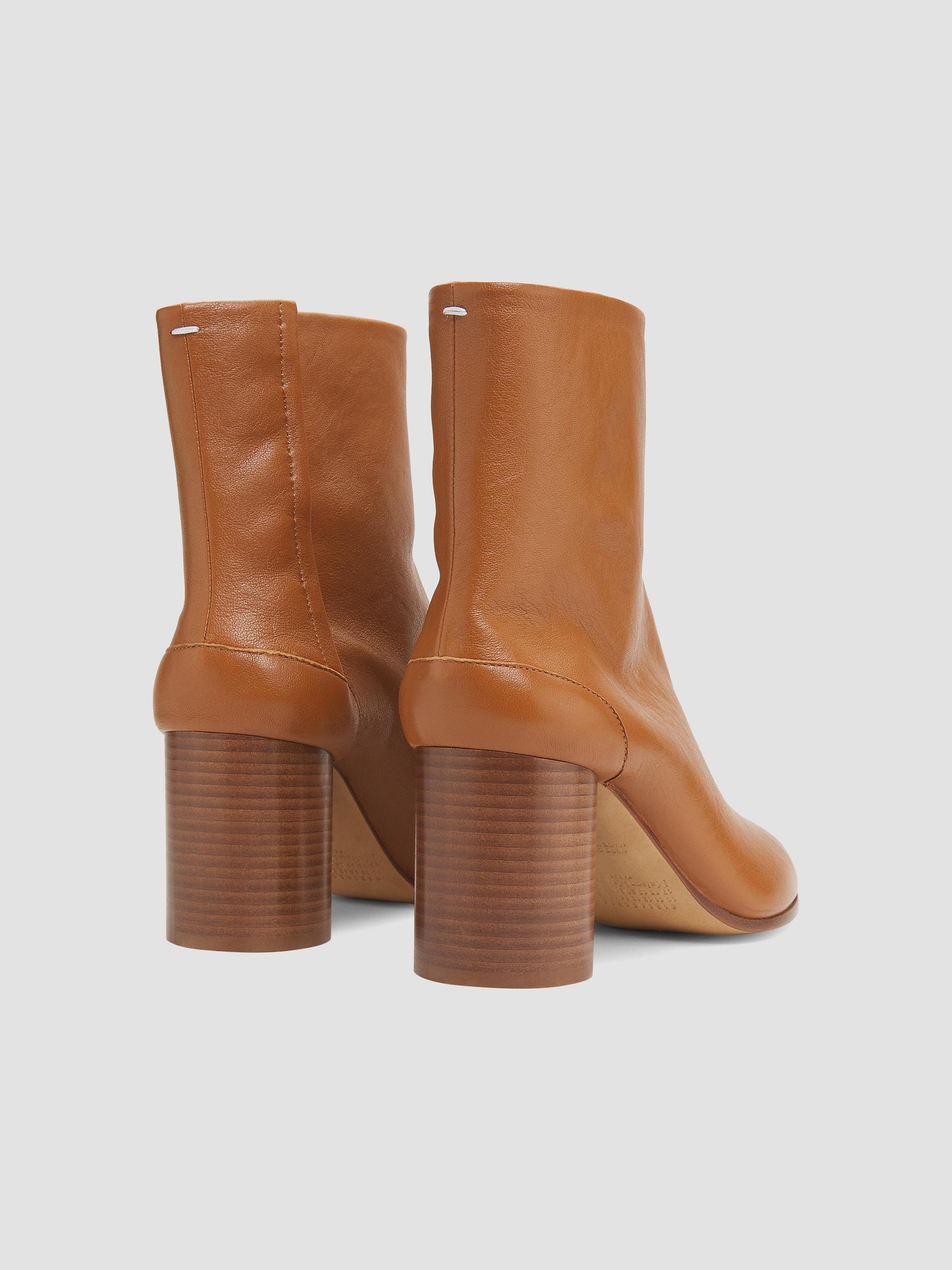 Maison Margiela Tabi Leather Ankle Boots | Saks Fifth Avenue