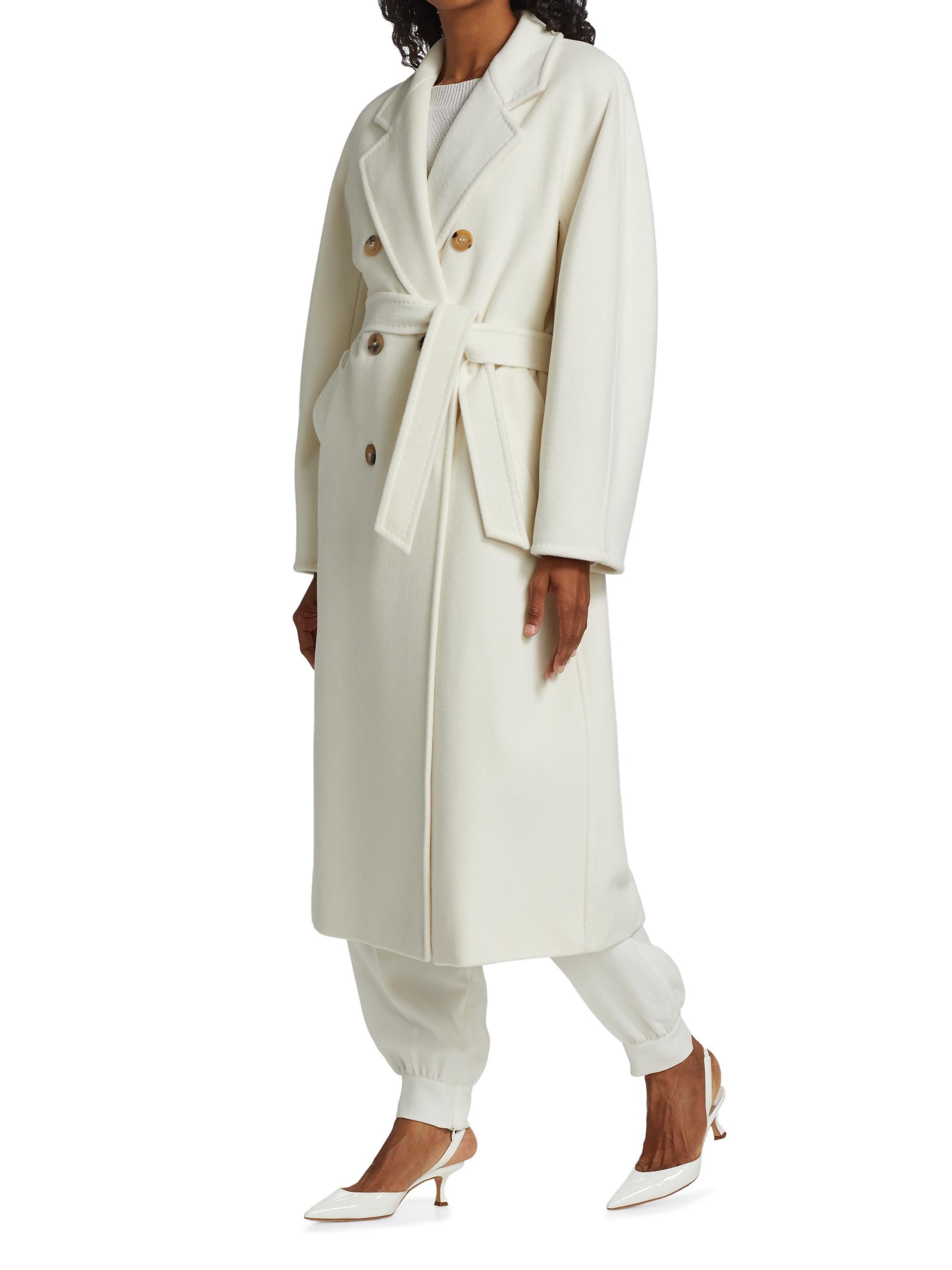 Max Mara 101801 Icon Madame Wool & Cashmere Double-Breasted