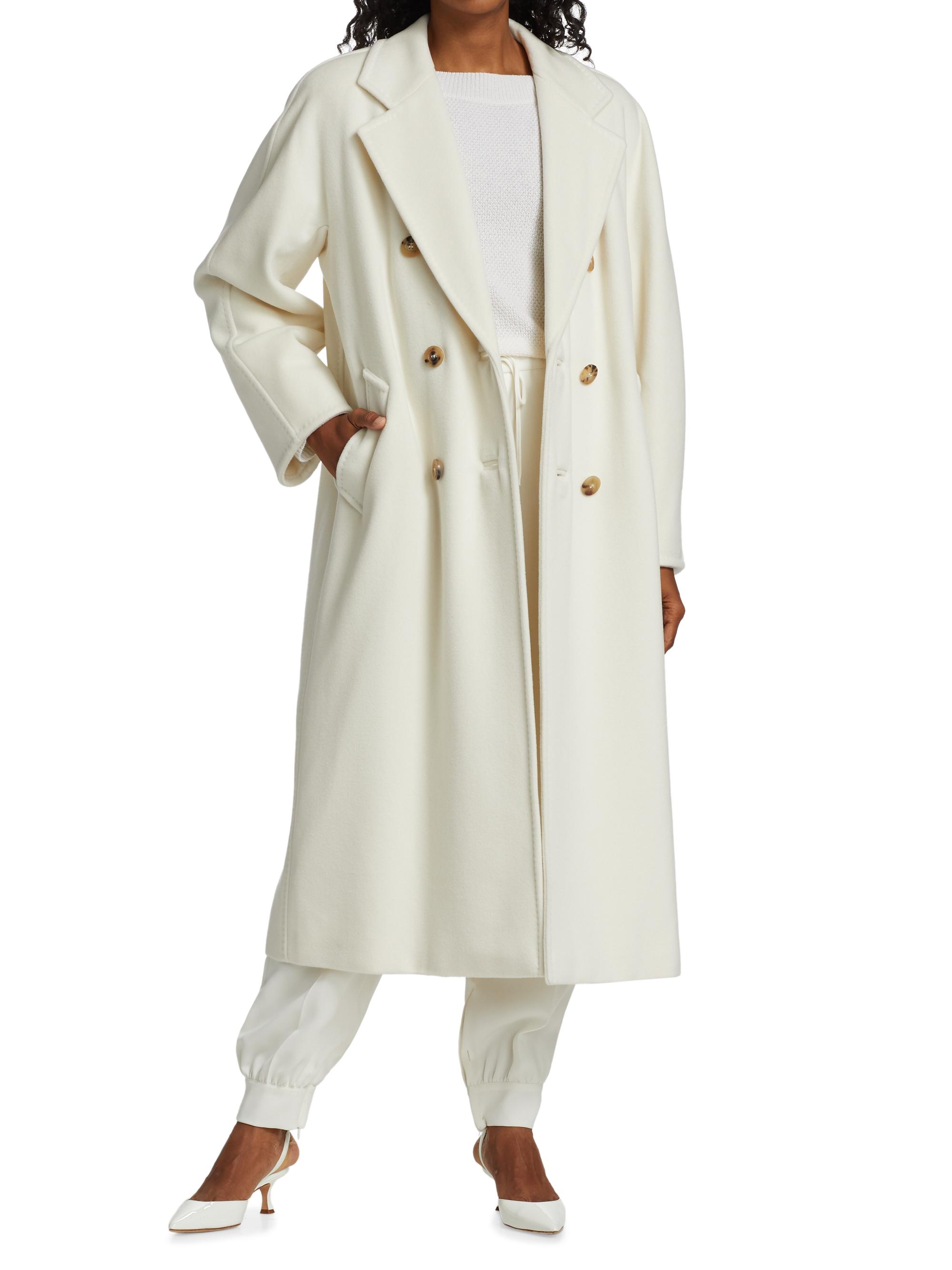 Max Mara 101801 Icon Madame Wool Cashmere Double-Breasted Coat