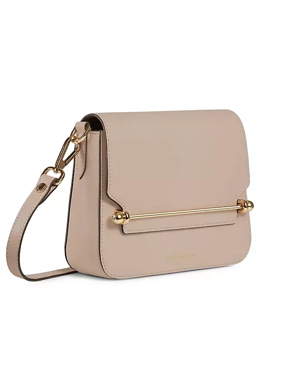 Strathberry - Ace Mini - Crossbody Leather Mini Handbag - Pink for Women