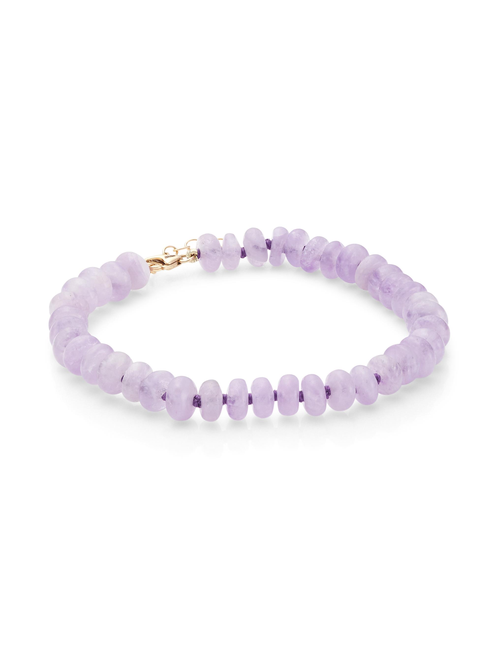 Jia Jia Women's Oracle Lavender Amethyst Crystal Bracelet - Lavender