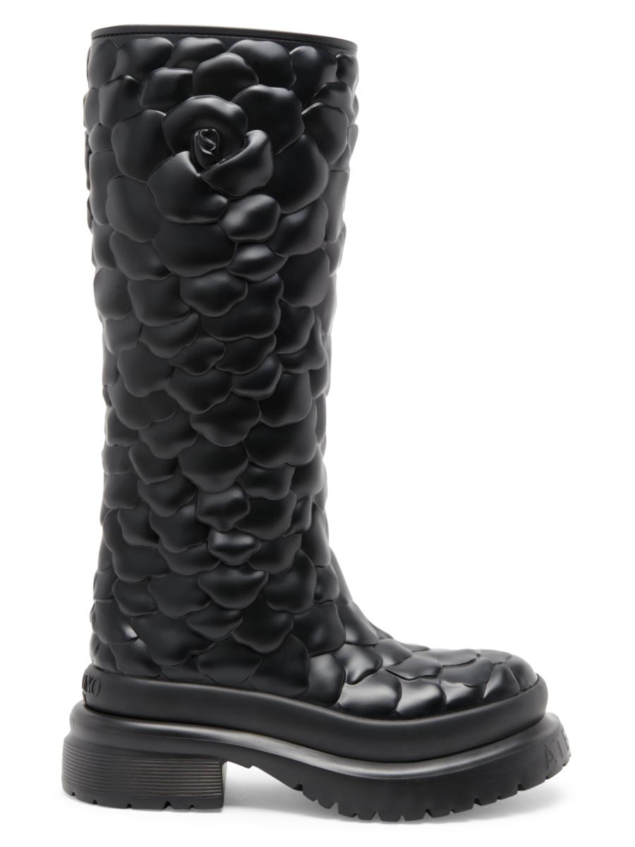 ブーツその他 Valentino Garavani VLogo The Bold Edition Rain Boots Valentino Garavani VLogo The Bold Edition Boots in Rubber