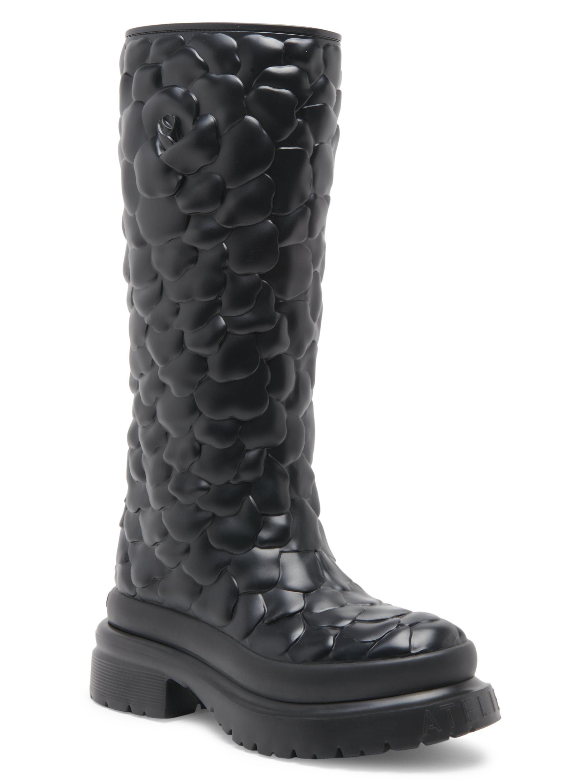 靴 VALENTINO GARAVANI ATELIER03 Valentino Garavani Atelier 03 Rose Edition Knee-High