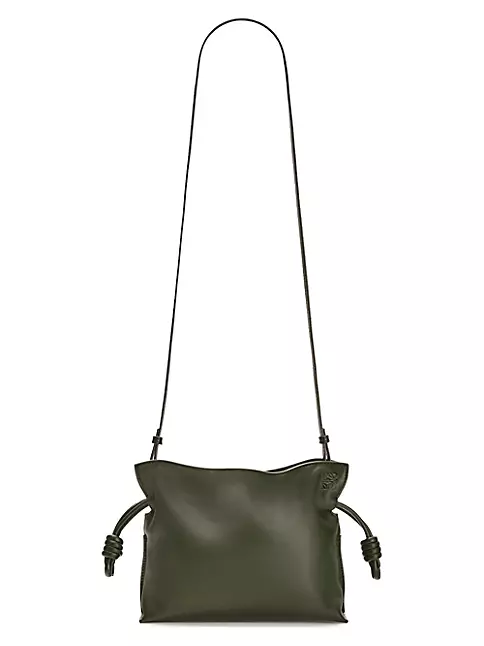 Loewe Mini Flamenco Leather Clutch Bag