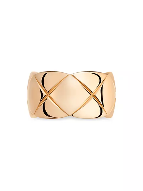 Chanel Women's Coco Crush Ring One-Size Beige