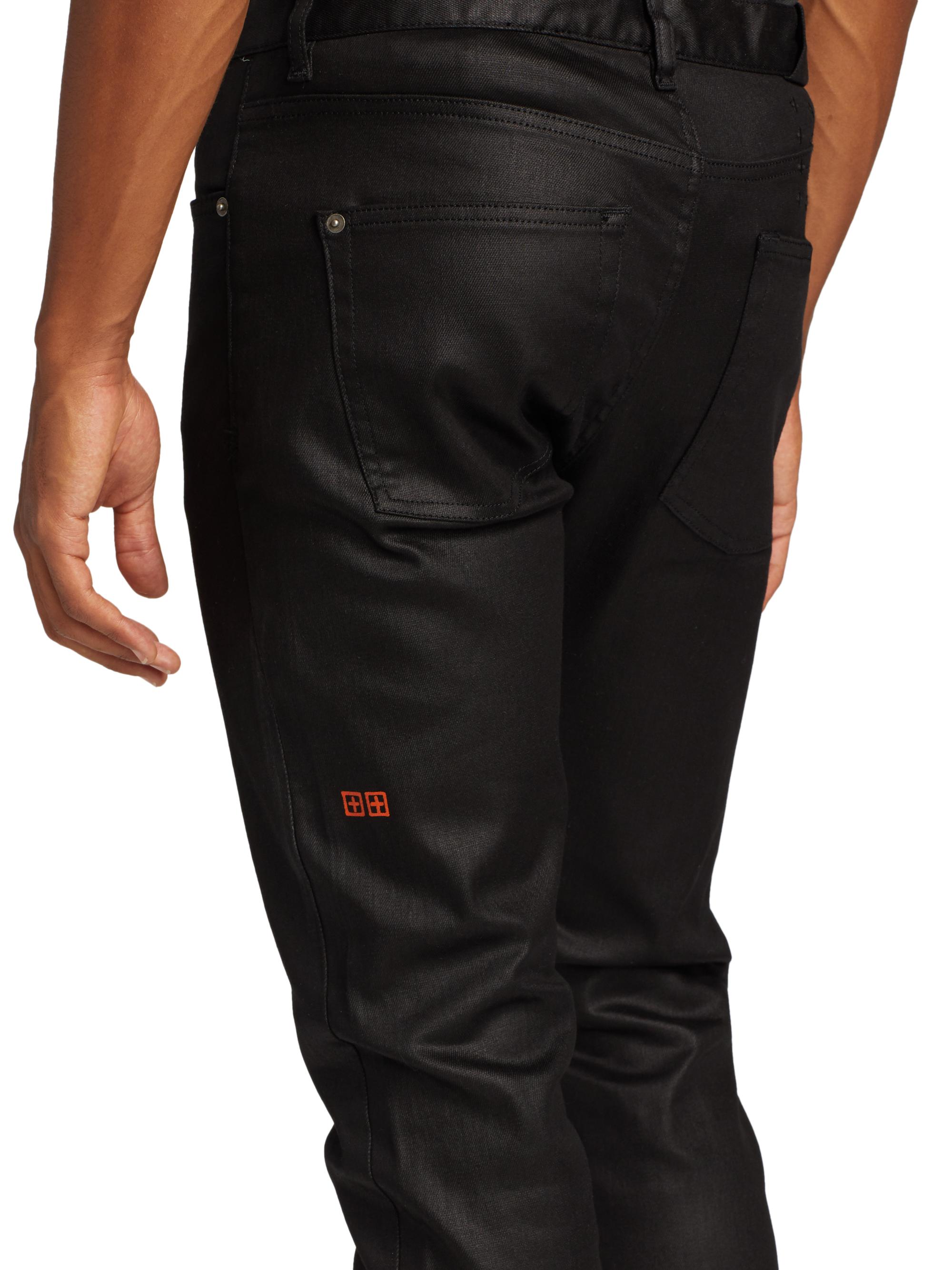 Ksubi Dr3amstate D-Chitch Wax Slim Jeans | Saks Fifth Avenue