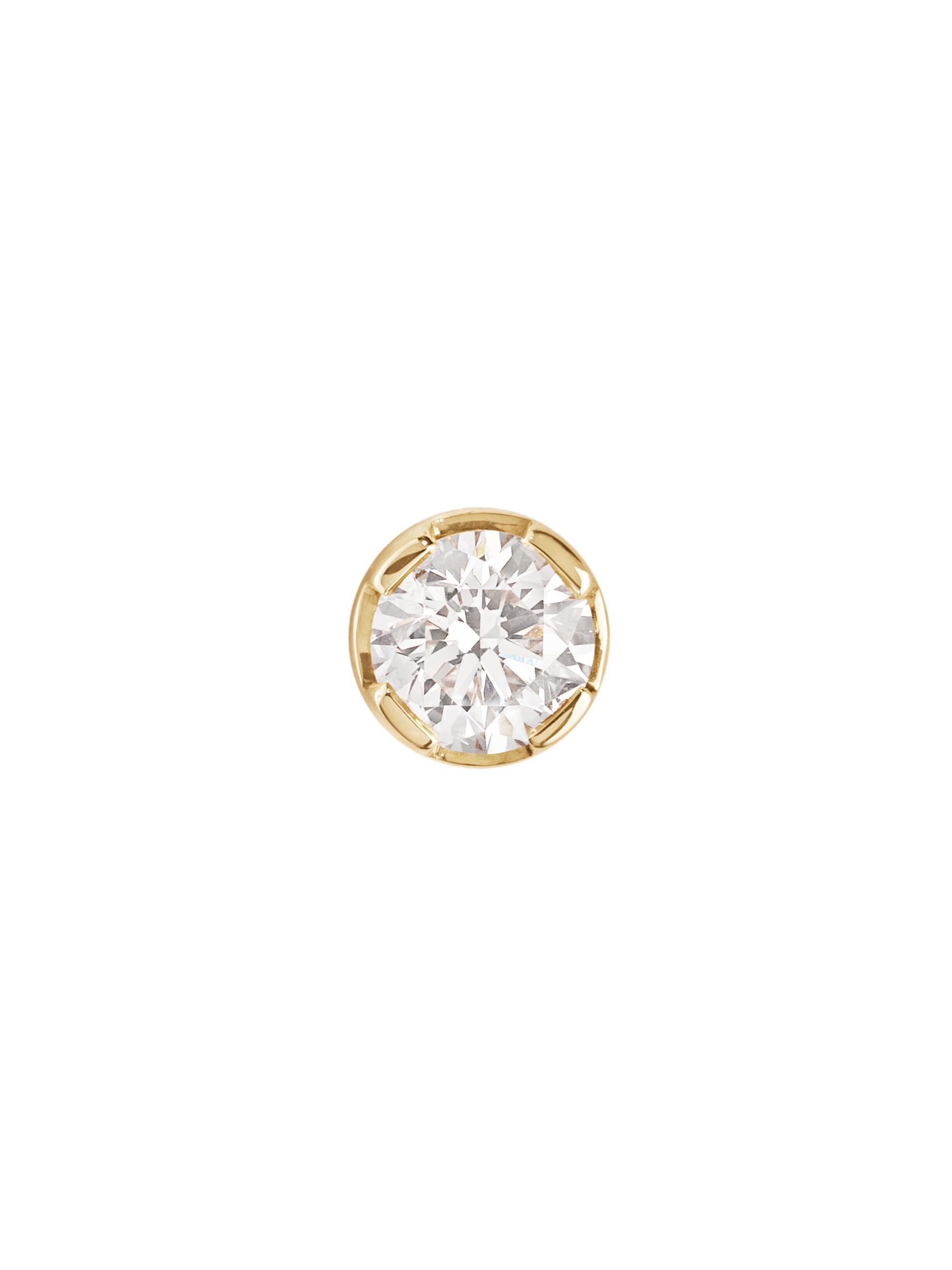 Sophie Bille Brahe Women's Diamant 18K Yellow Gold & Diamond Stud Earring - Yellow Gold