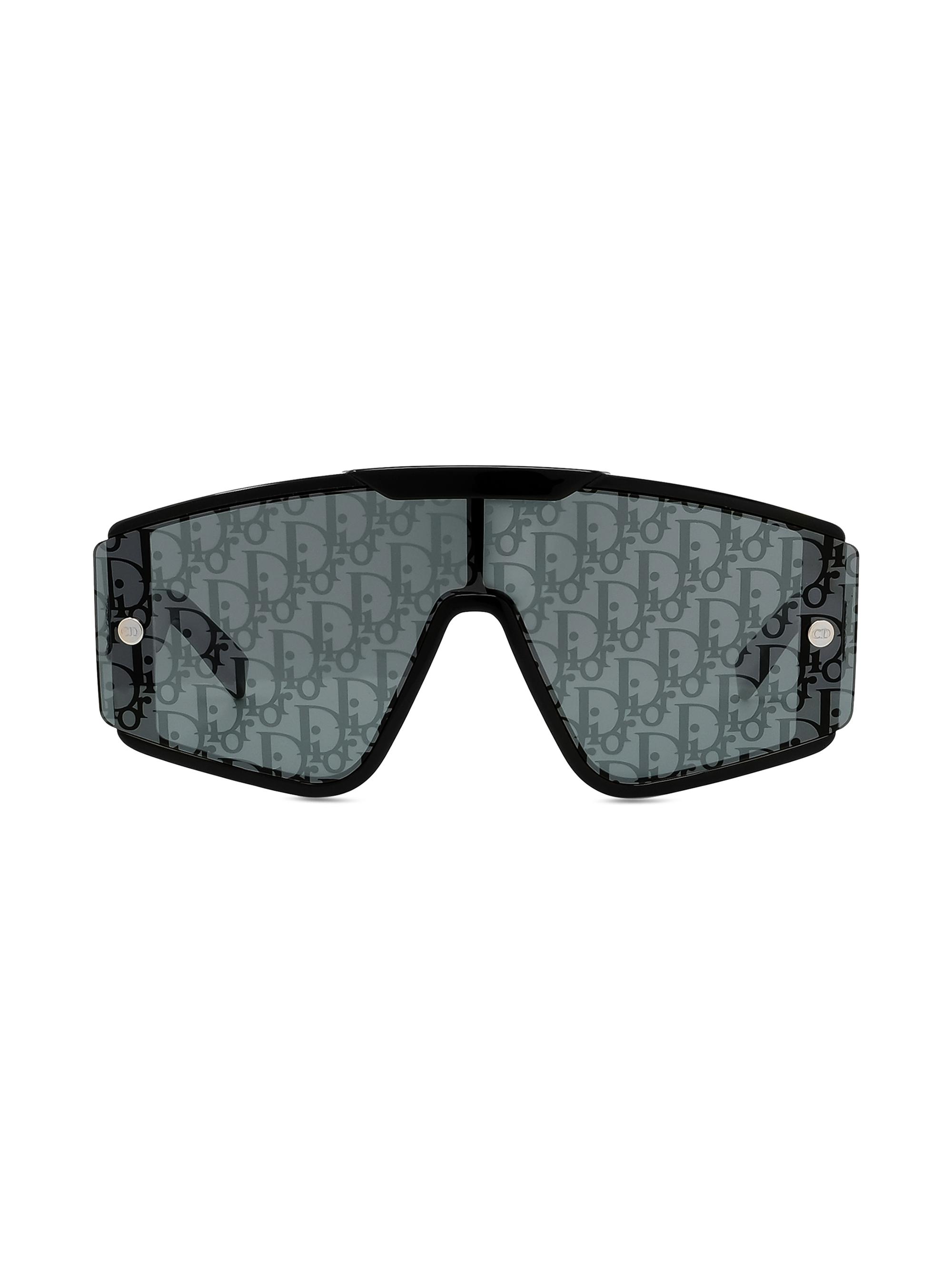 DIOR Men's Diorxtrem MU Mask Sunglasses - Black