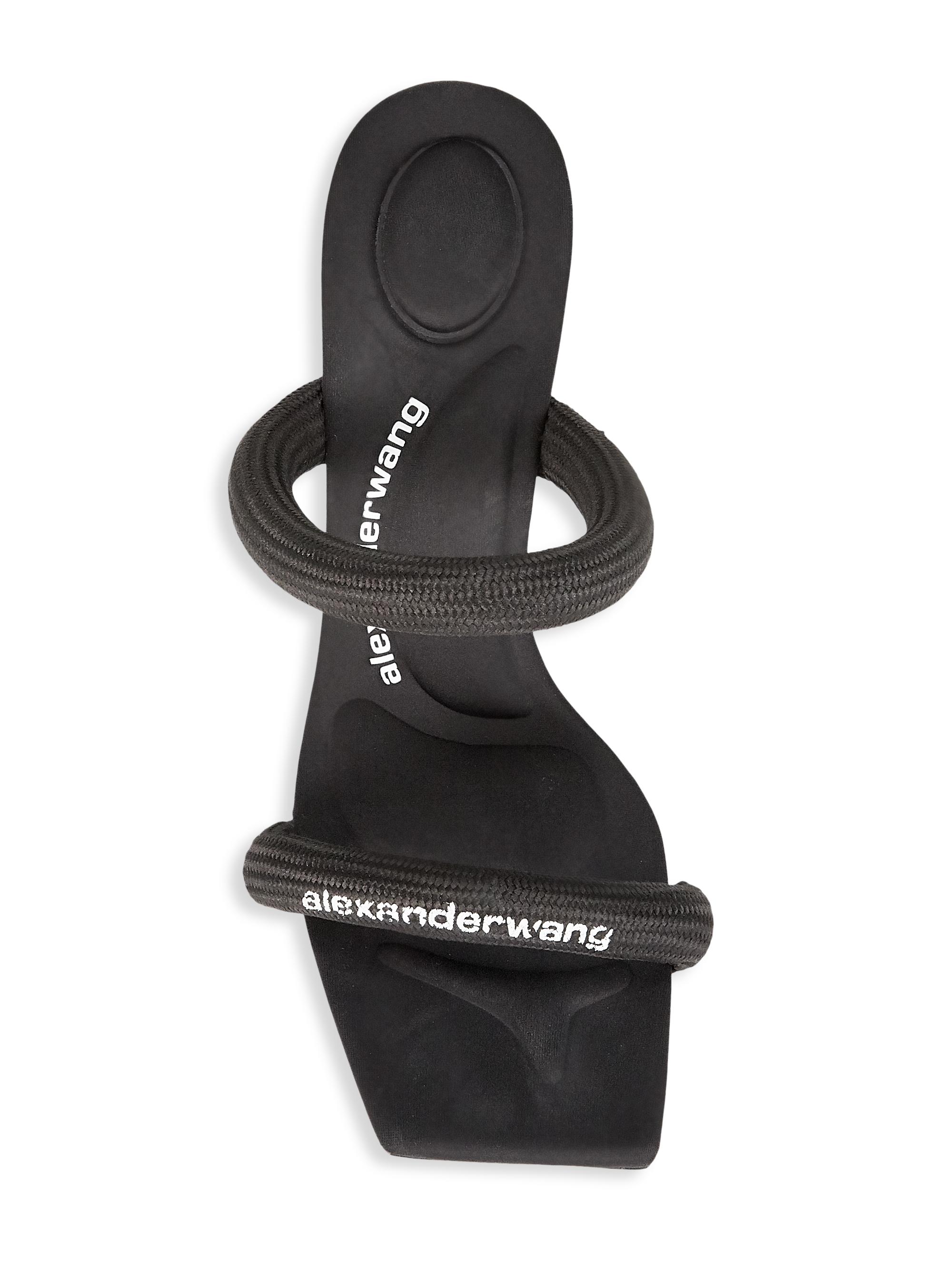 sora　alexanderwang ミュール blue double-layer skort with hardware in LIGHT POWDER BLUE