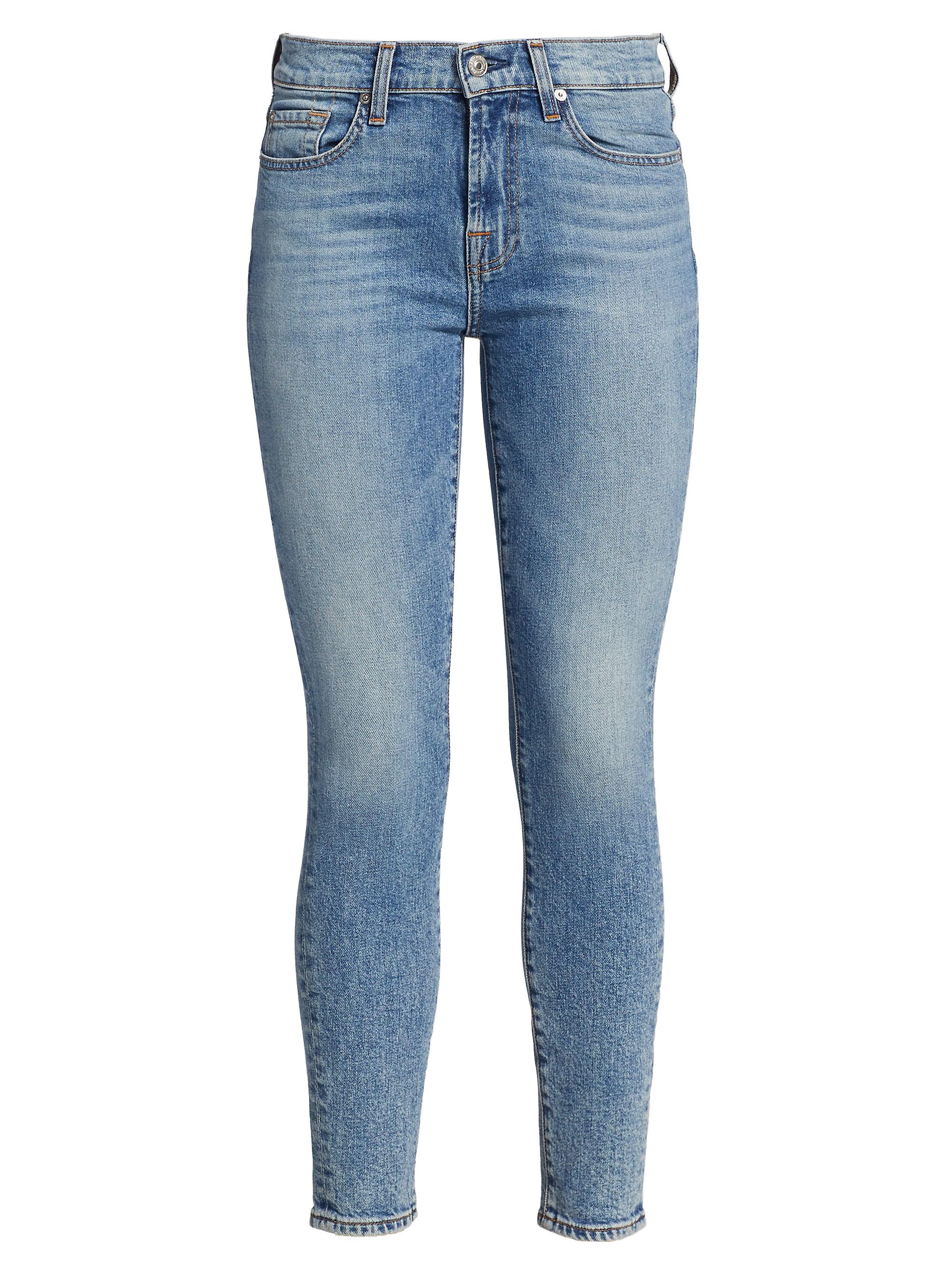 7 For All Mankind Women's Luxe Vintage Wash Skinny Jeans - Sloan Vintage