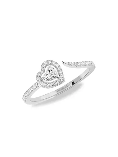 Joy Couer 18K White Gold & Diamond Ring