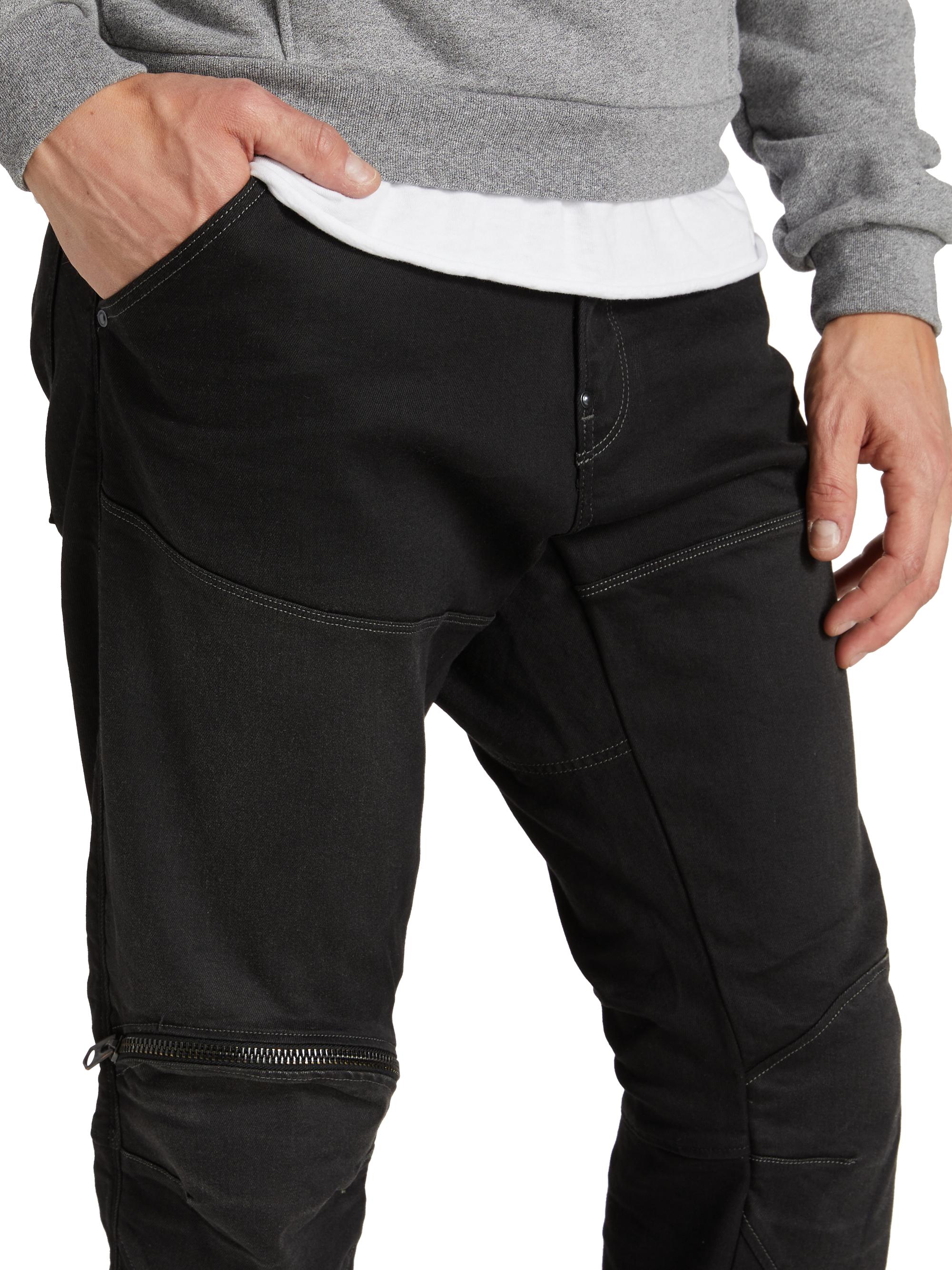 G-Star 3D Zip Knee Skinny Jeans | Saks Fifth Avenue