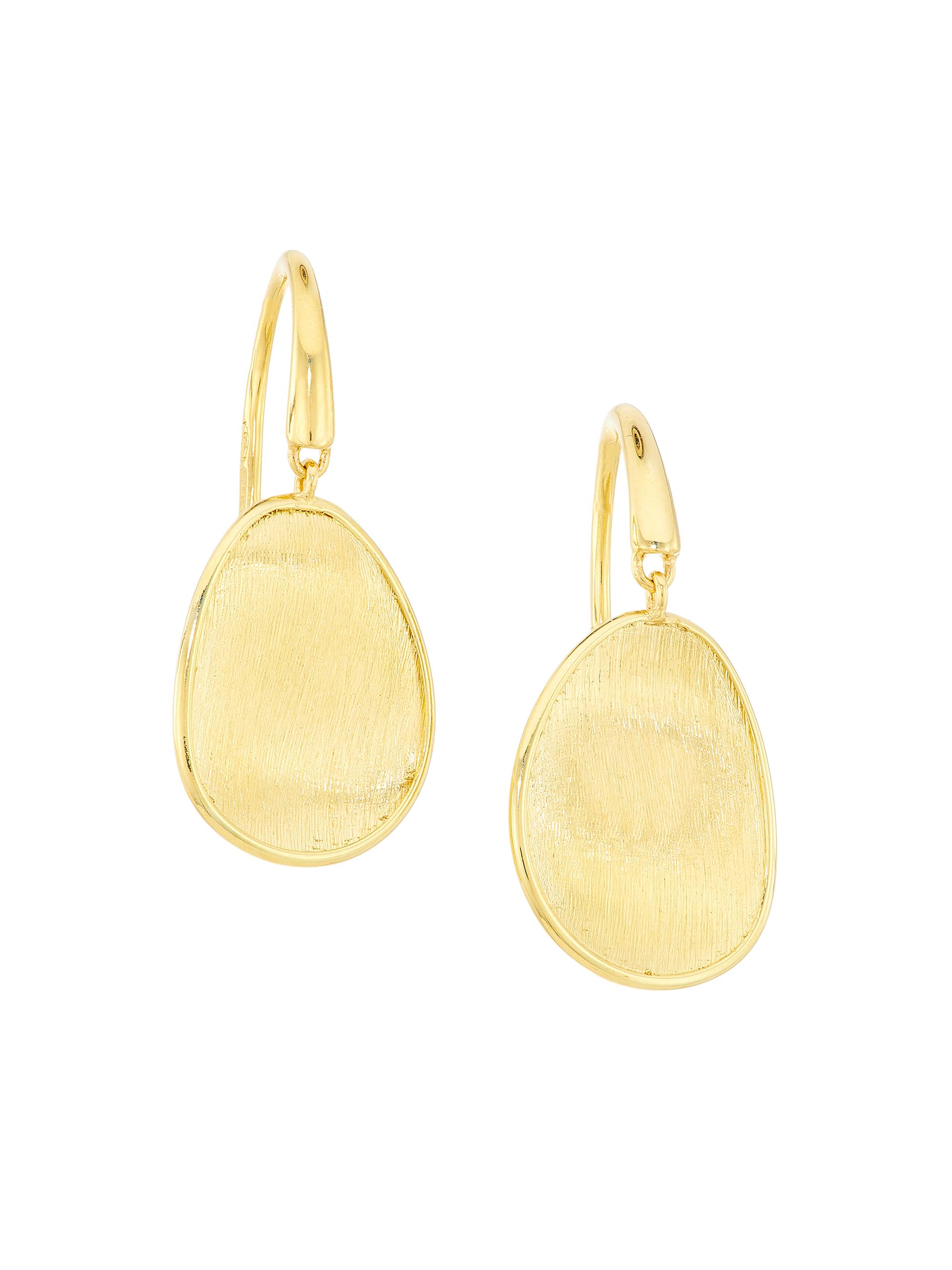 Marco Bicego Women's Lunaria 18K Yellow Gold Petite Drop Earrings - Gold