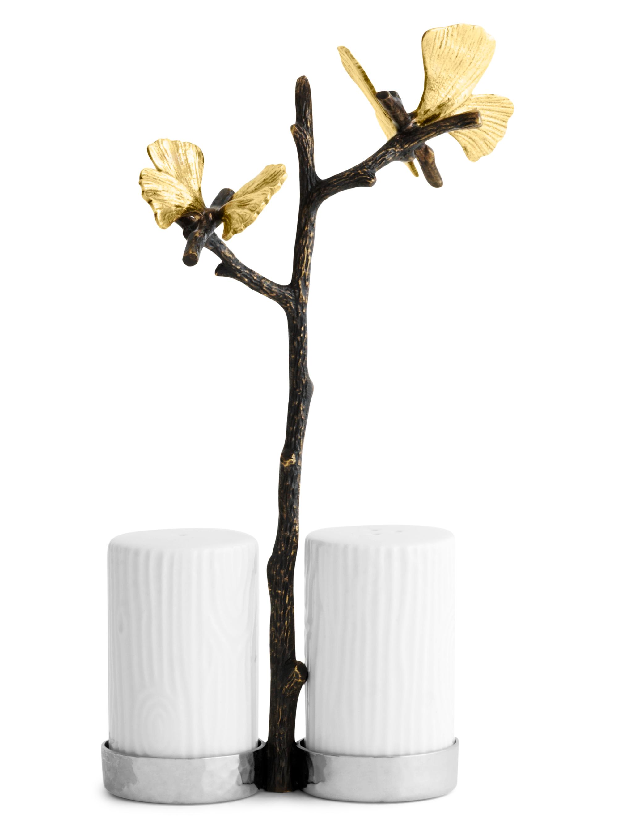 Michael Aram Butterfly Ginkgo Salt & Pepper Shakers