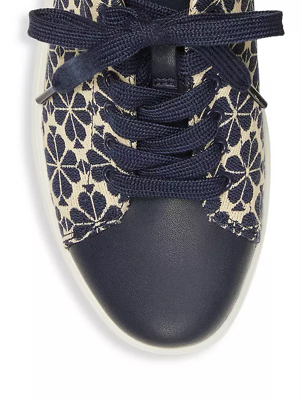 Keswick Jacquard Spade Flower Sneakers