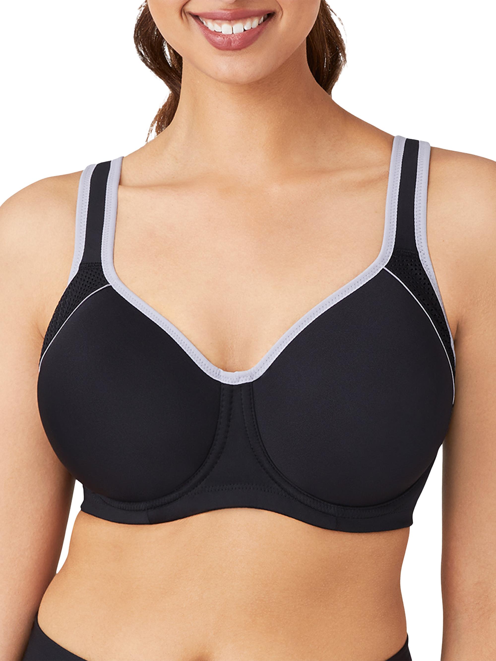 Wacoal Women's Contour Sport Bra - Black Grey