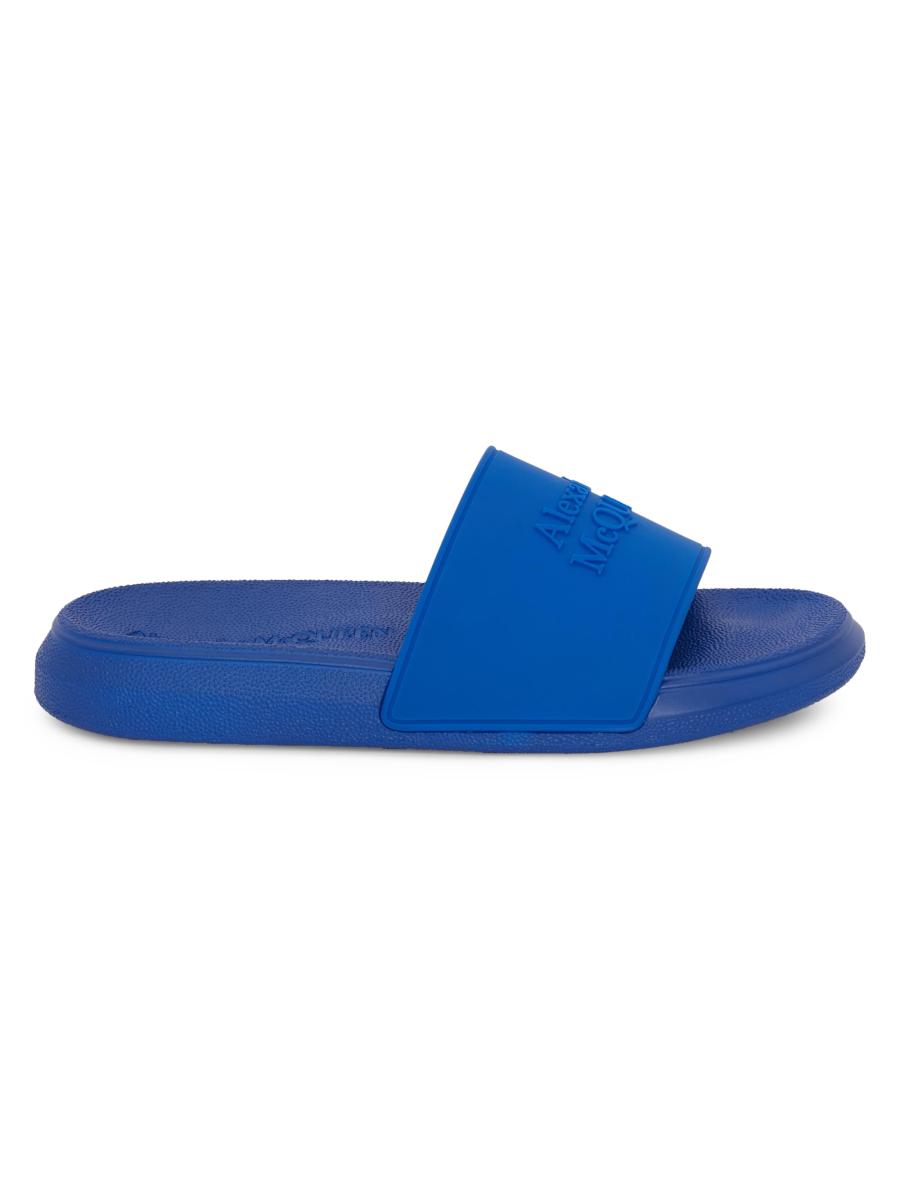 【Alexander McQUEEN】Pool Slide/追跡+関税+全国送料込み McQueen Oversized Pool Slides | Saks Fifth Avenue