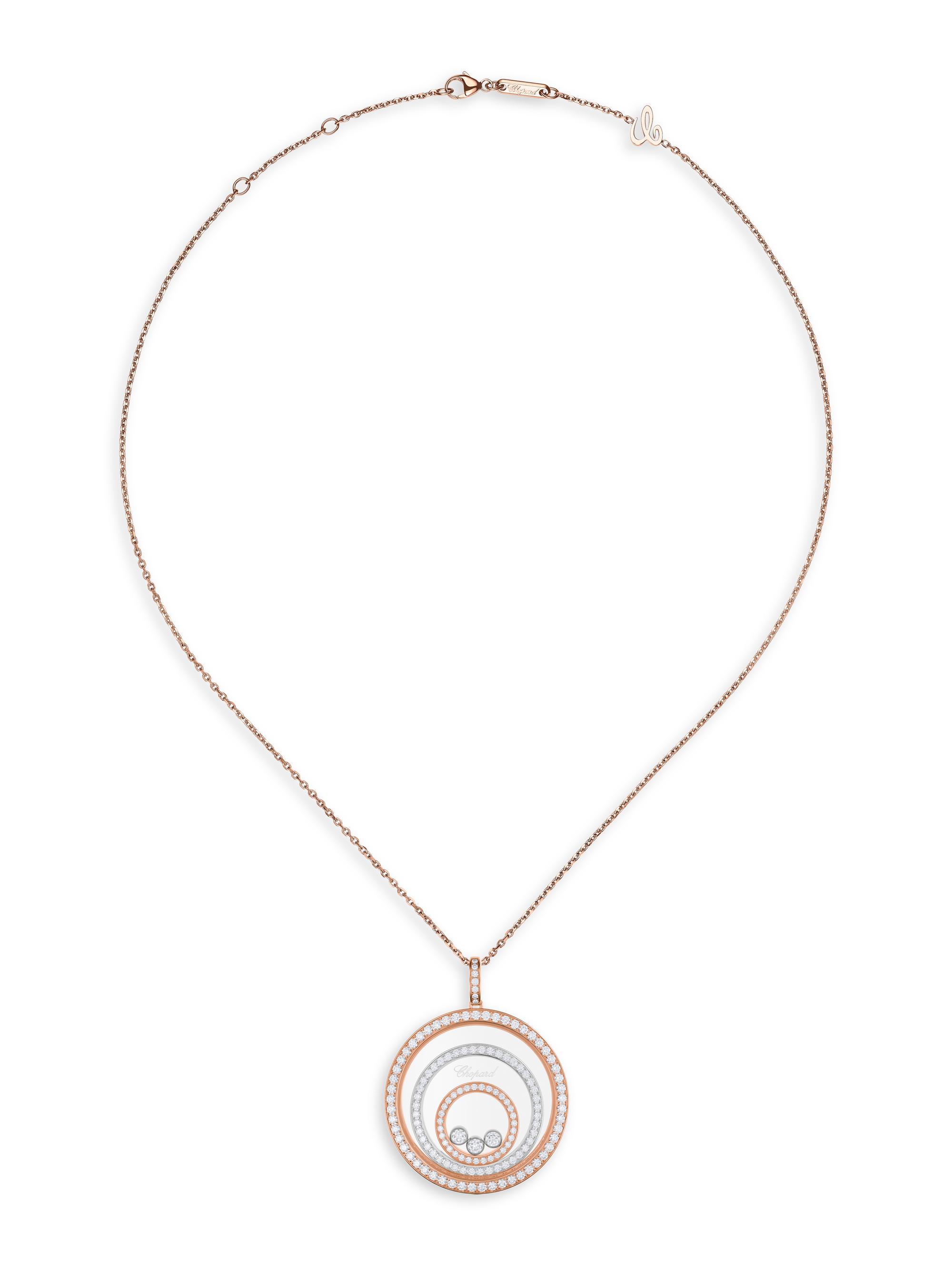 chopard dancing diamond necklace