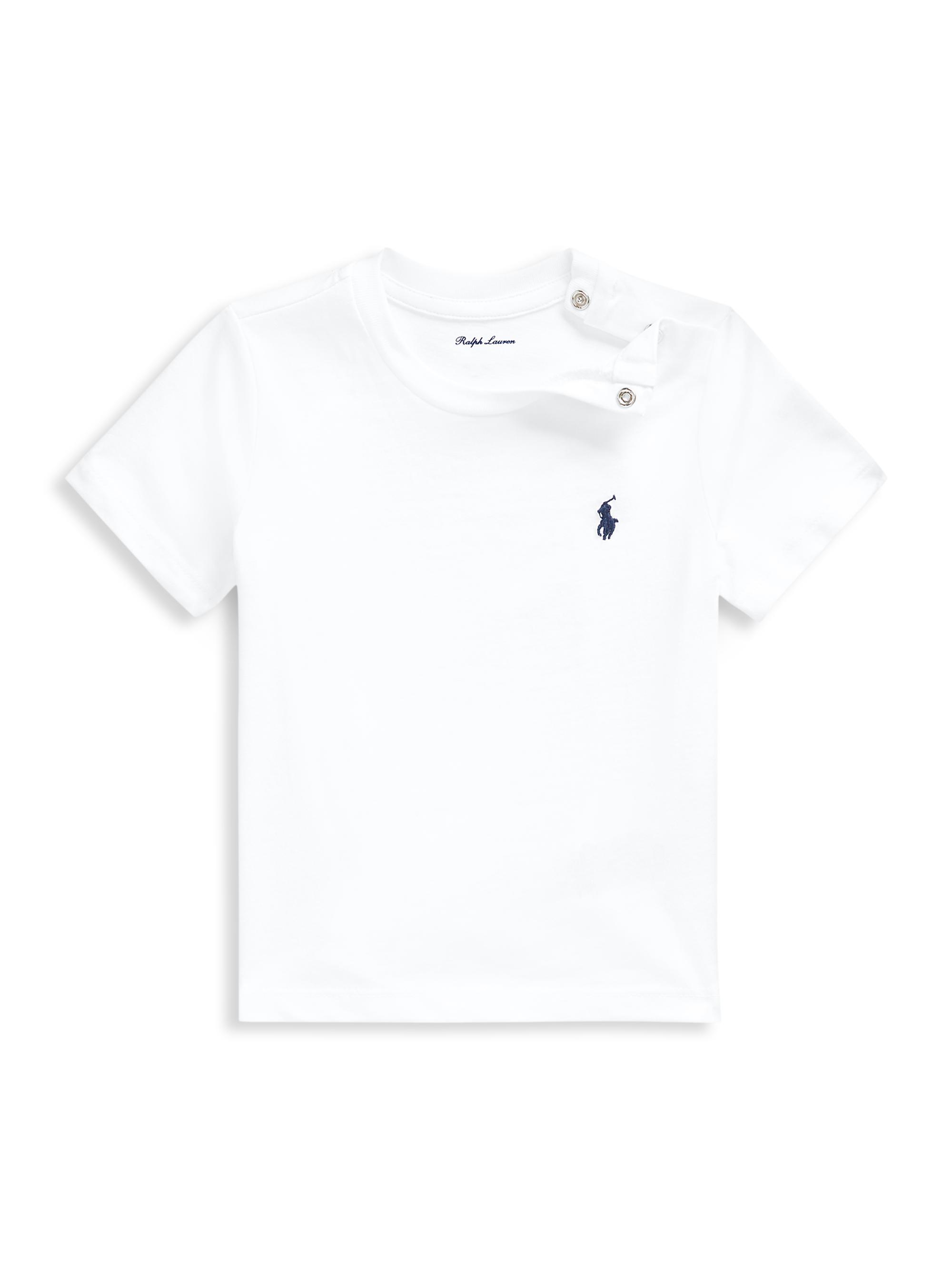 Polo Ralph Lauren Baby Boy's Cotton Jersey T-Shirt - White 6 Months