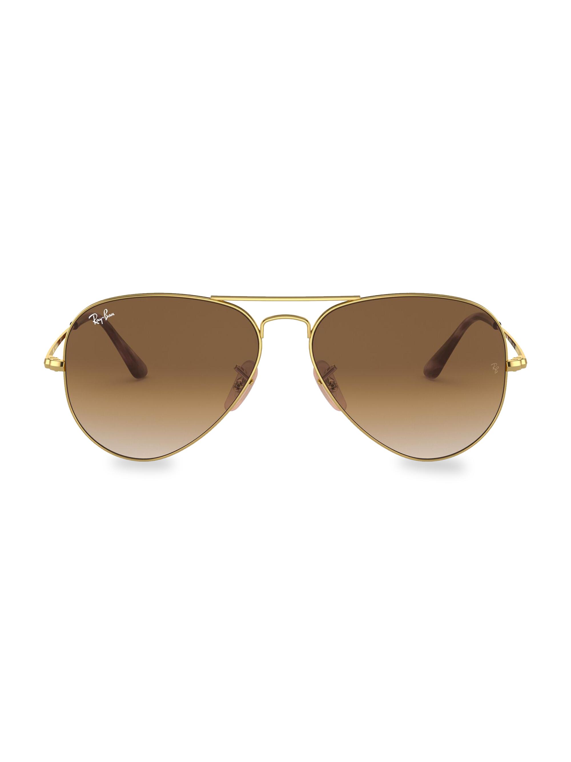 Ray-Ban Women's RB368958 58MM Aviator Sunglasses - Gold
