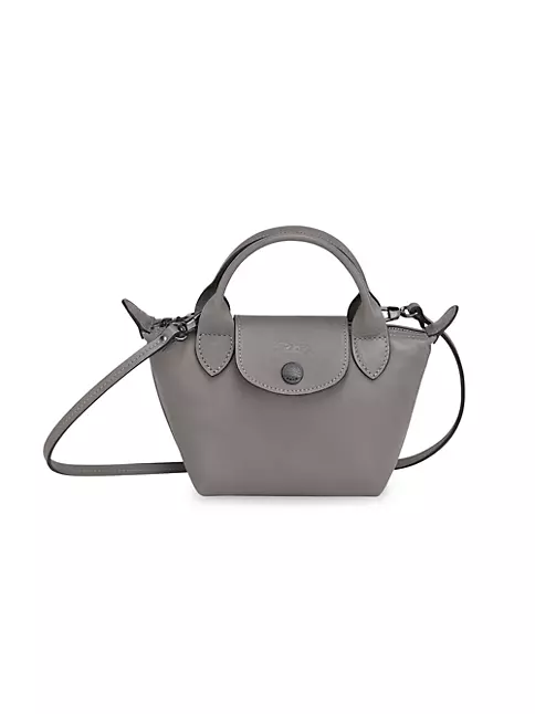 Longchamp Le Pliage Extra Small Leather Crossbody tote
