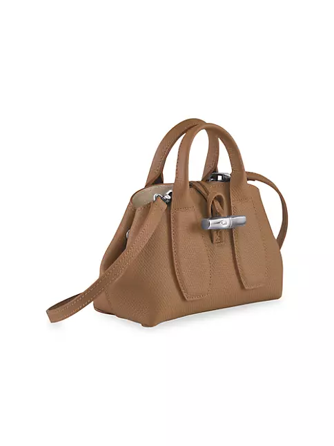 Longchamp Extra Small Roseau Leather Top Handle, Shoulder Bag Tote :  Clothing, Shoes & Jewelry 