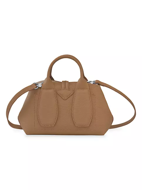 Longchamp Roseau Top-Handle Bag S Natural
