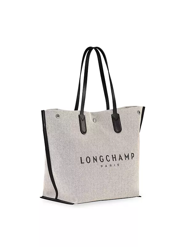 Longchamp Horse Logo Essential Canvas Tote Bag - ShopStyle