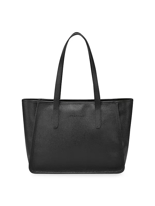 Longchamp, Bags, Longchamp Black Le Foulonne Hobo Bag