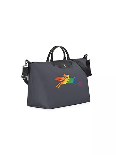 Longchamp Large Le Pliage Rainbow Travel Bag