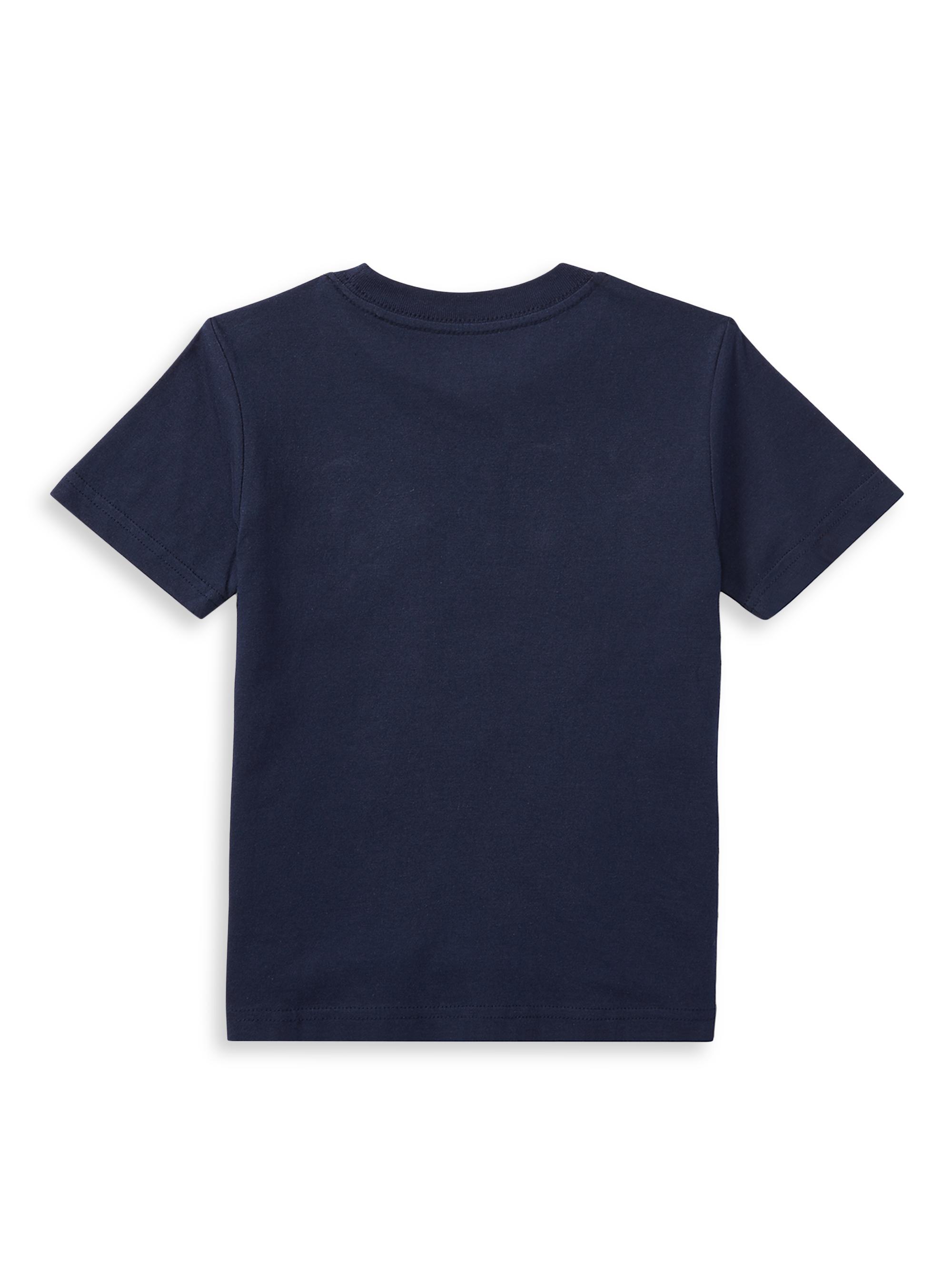 Polo Ralph Lauren Little Boy's & Boy's Cotton Jersey T-Shirt - Navy | Thumbnail 3