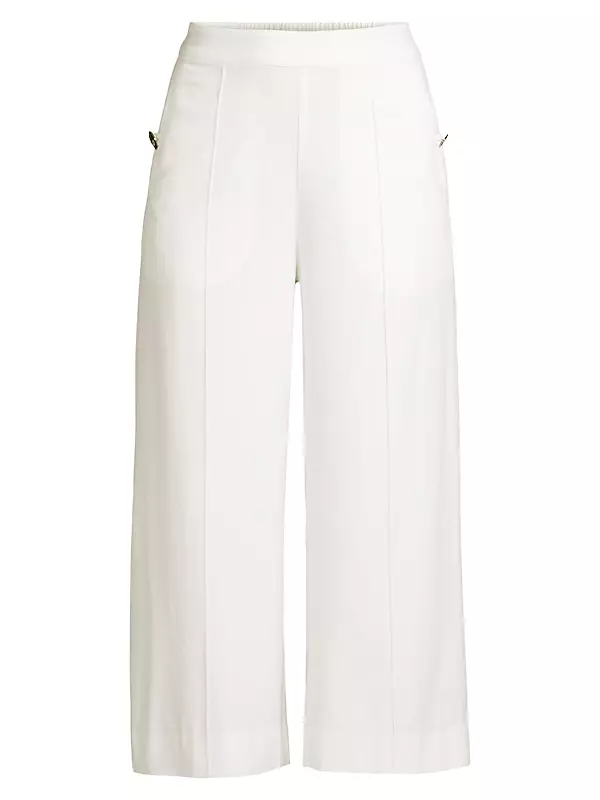 Presley Twill Cropped Pants