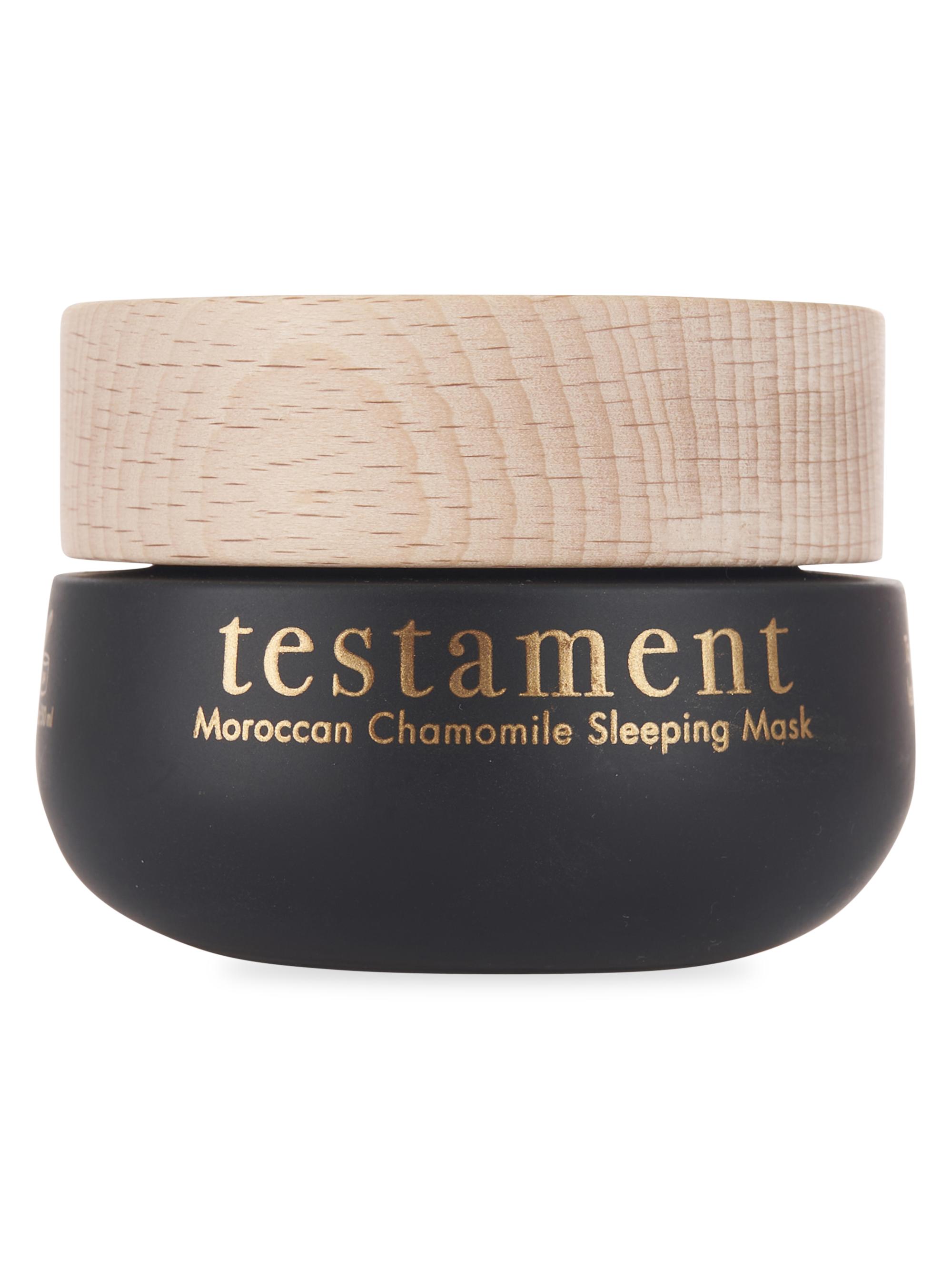 Testament Beauty Women's Morrocan Chamomile Sleeping Mask