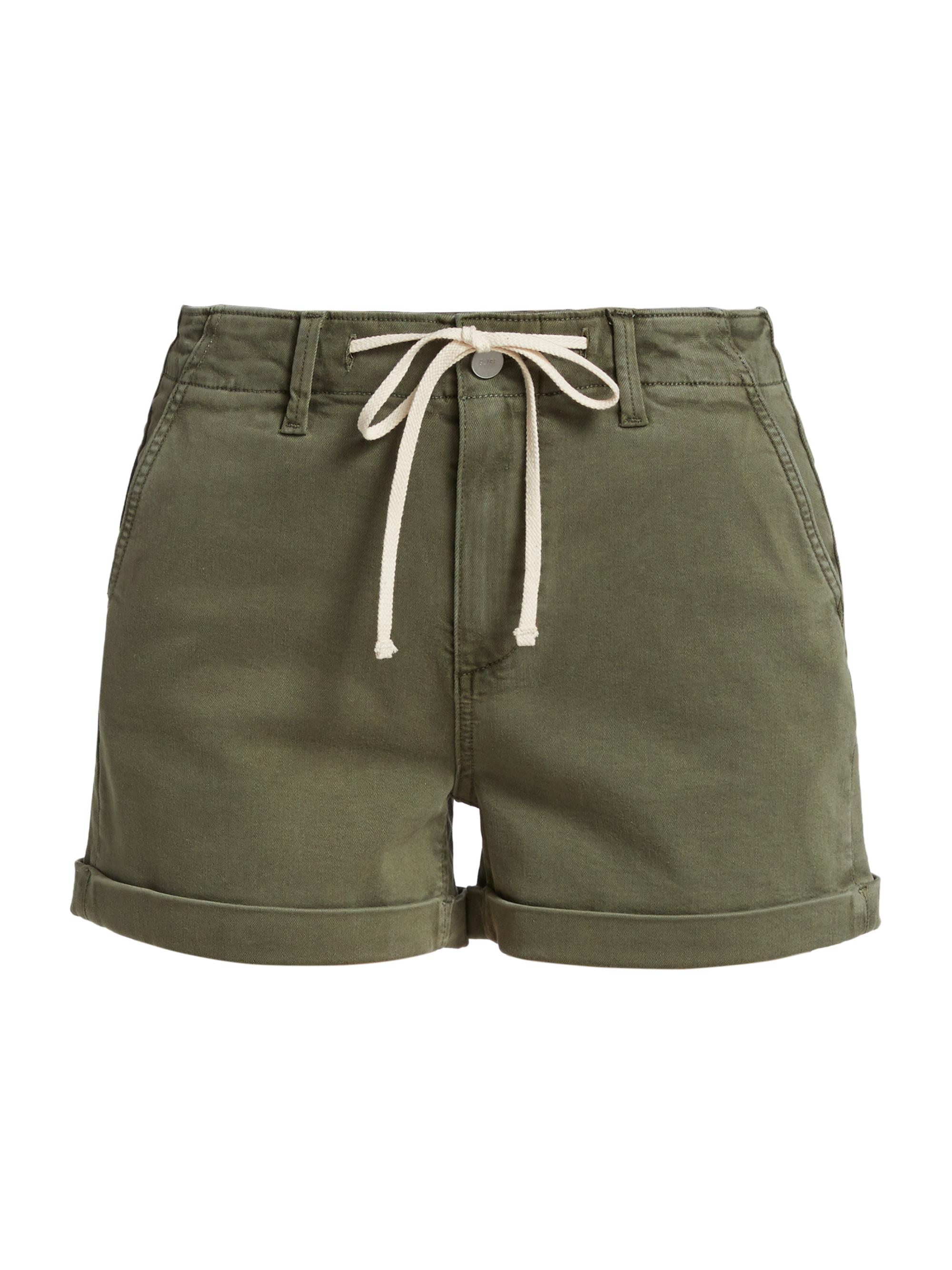 Paige Women's Christy Utility Drawstring Shorts - Vintage Ivy Green