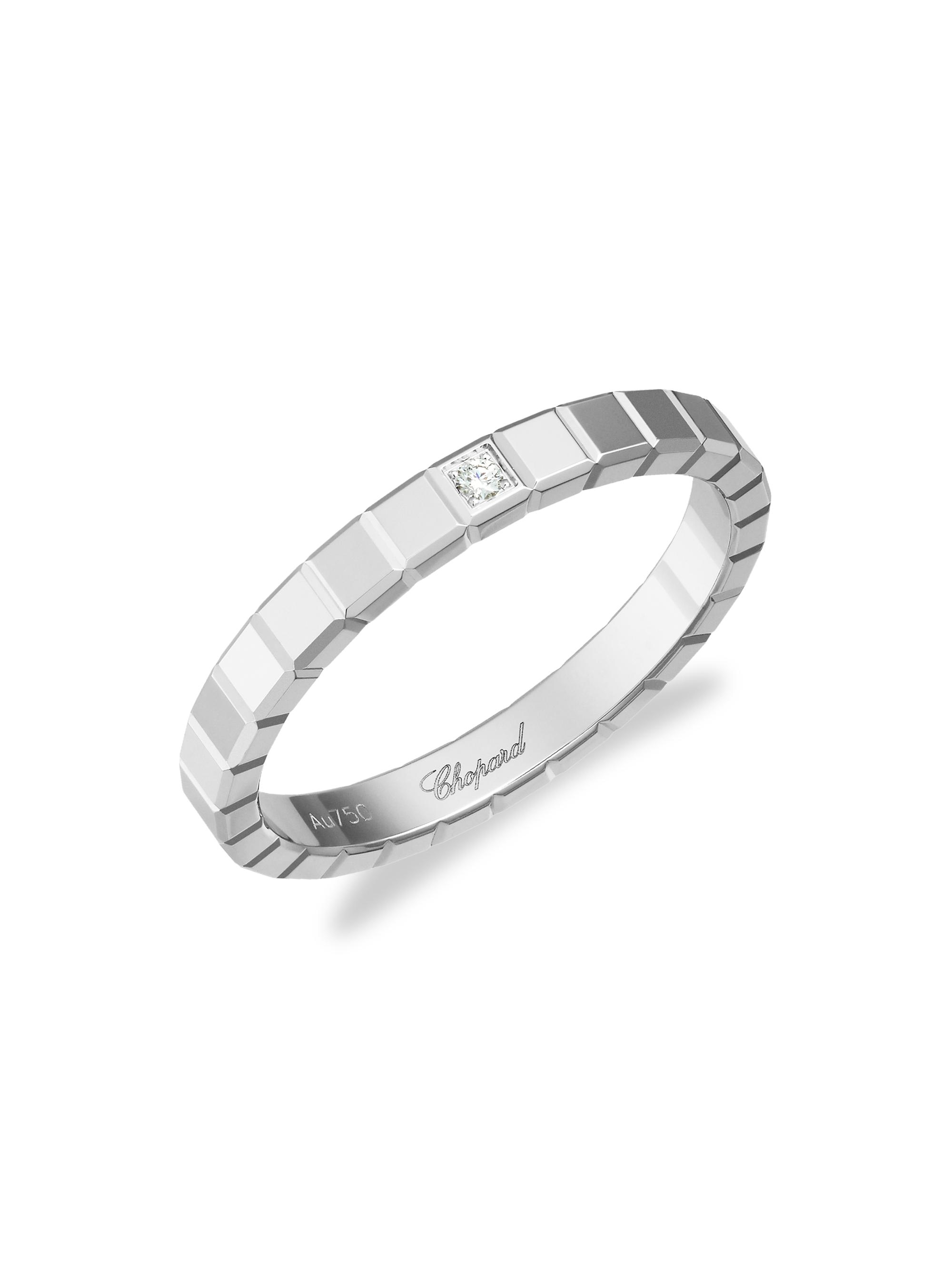 Chopard Women's Ice Cube 18K White Gold & Diamond Ring - White Gold