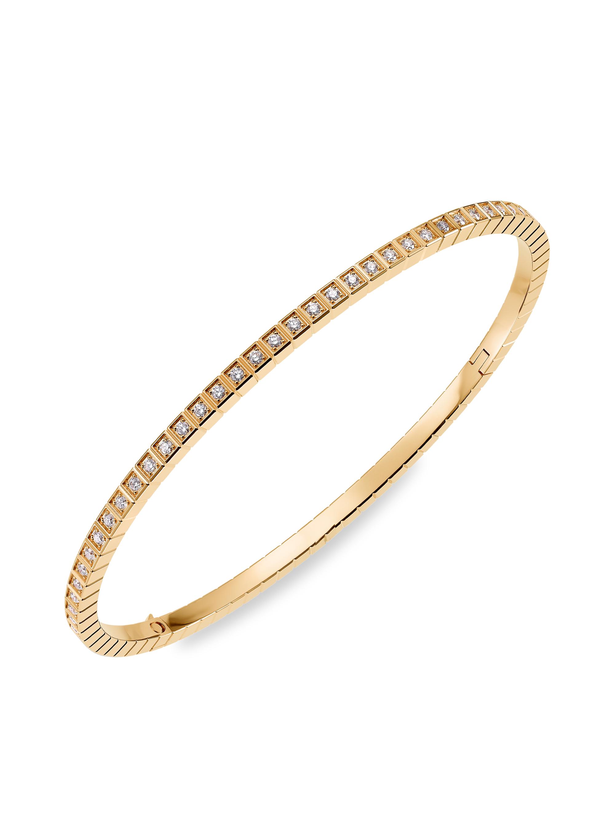 Chopard 18K White Gold Ice Cube Bracelet | Saks Fifth Avenue
