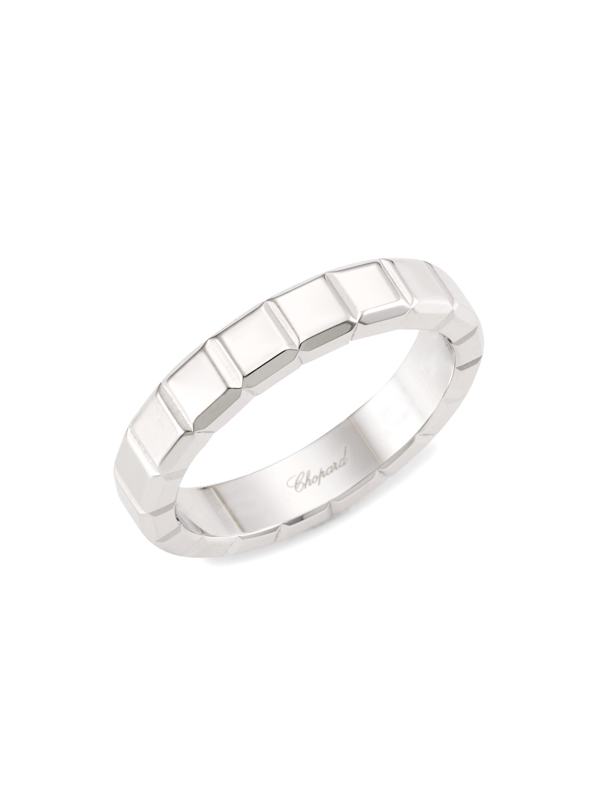 Chopard Women's Ice Cube 18K White Gold Ring - White Gold
