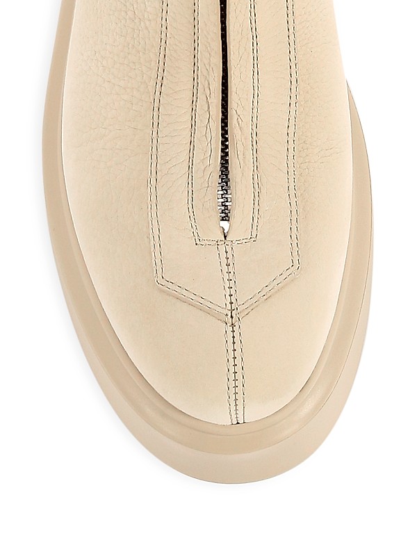 Shop The Row Leather Zip Platform Booties | Saks Fifth Avenue Shop The Row Leather Zip Platform Booties | Saks Fifth Avenue