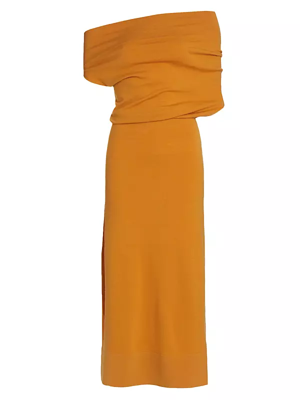 Kim Off-the-Shoulder Midi Dress
