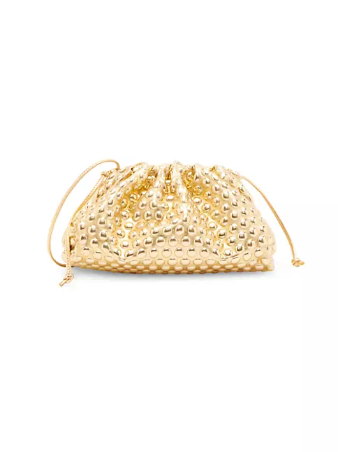Oval Pale Gold Beaded Bag SALE!!