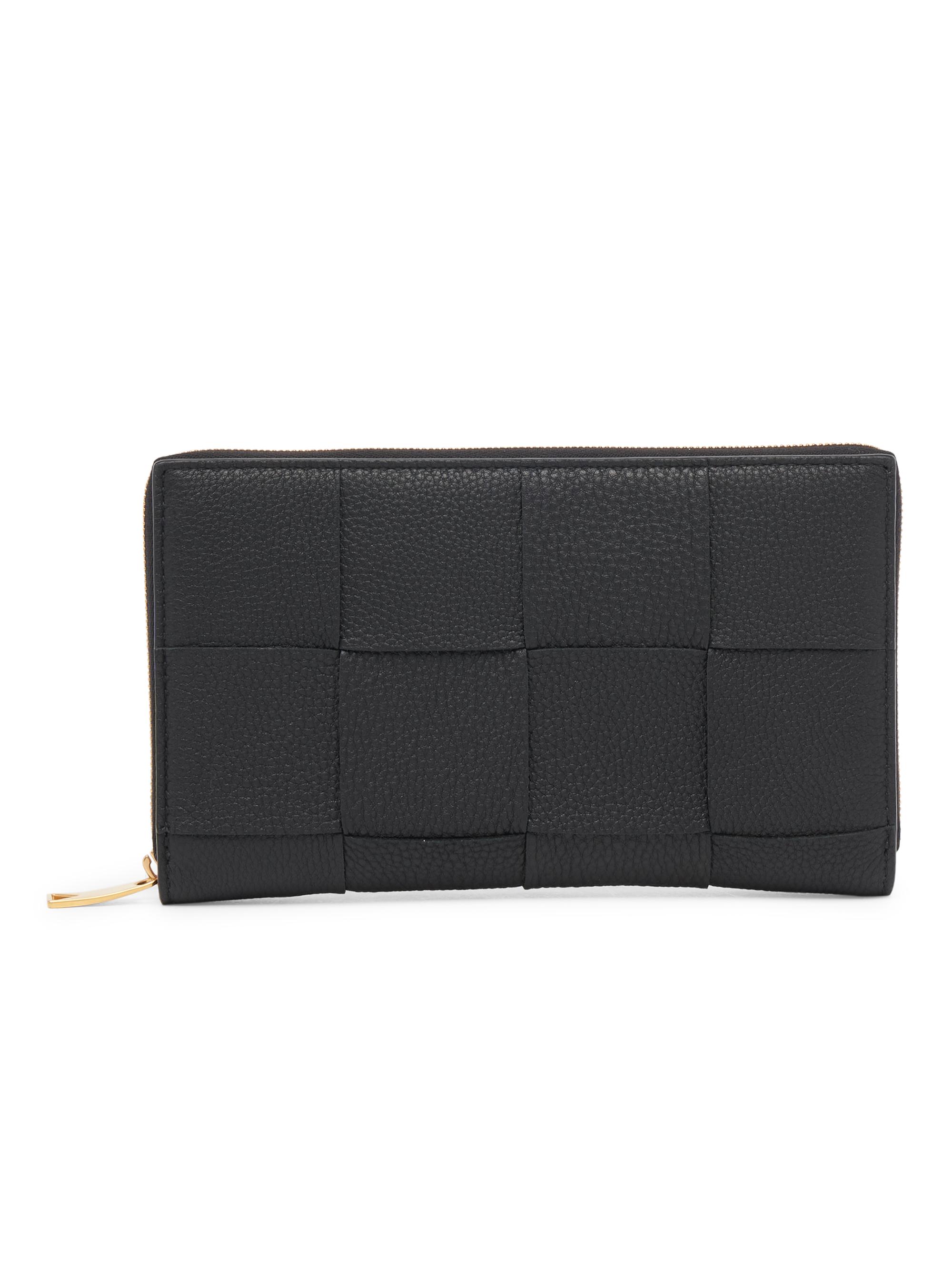 Bottega Veneta Small Intrecciato Leather Bi-Fold Wallet