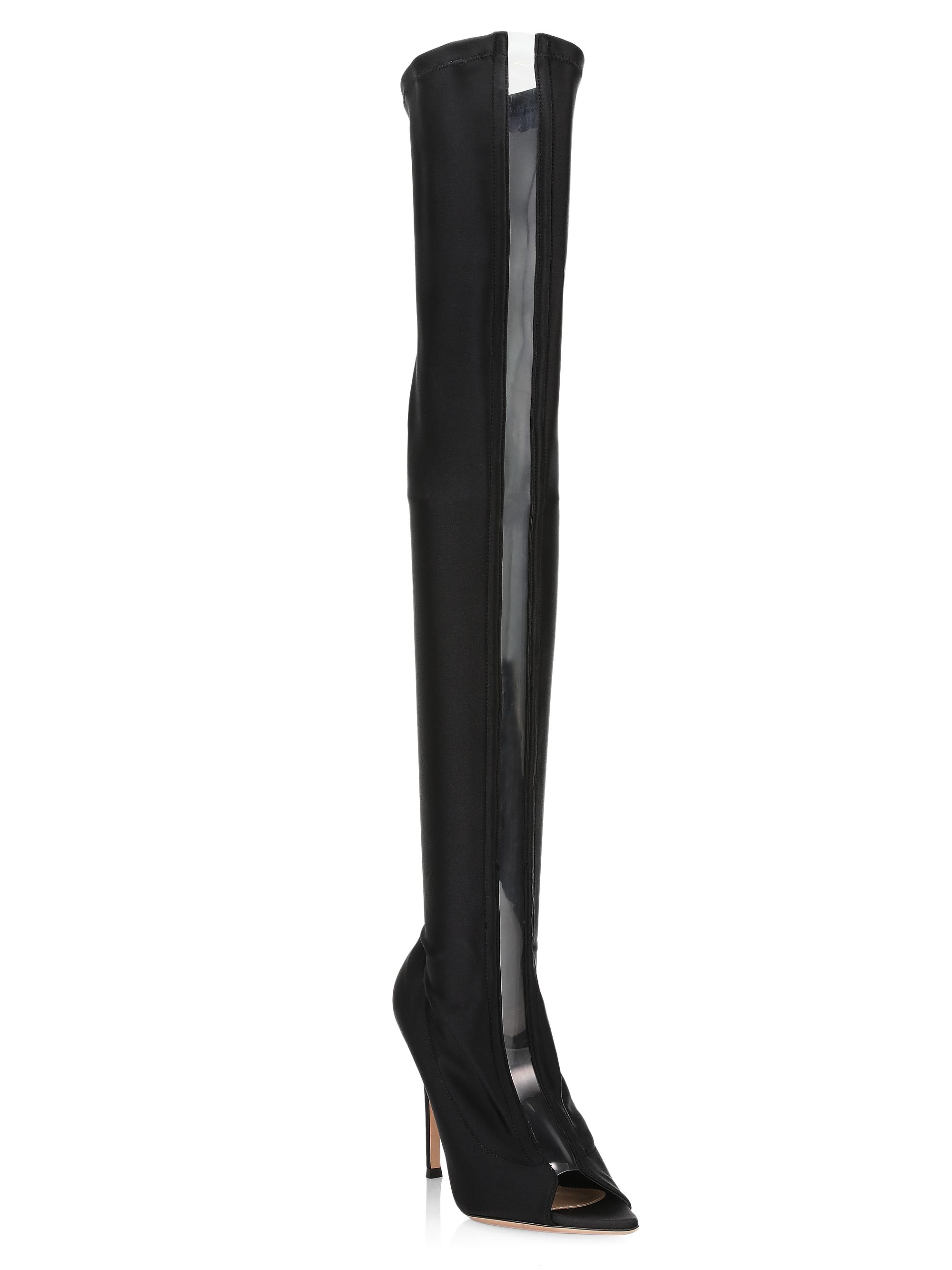Gianvito Rossi Hiroko Cuissard Over-The-Knee Boots | Saks Fifth Avenue